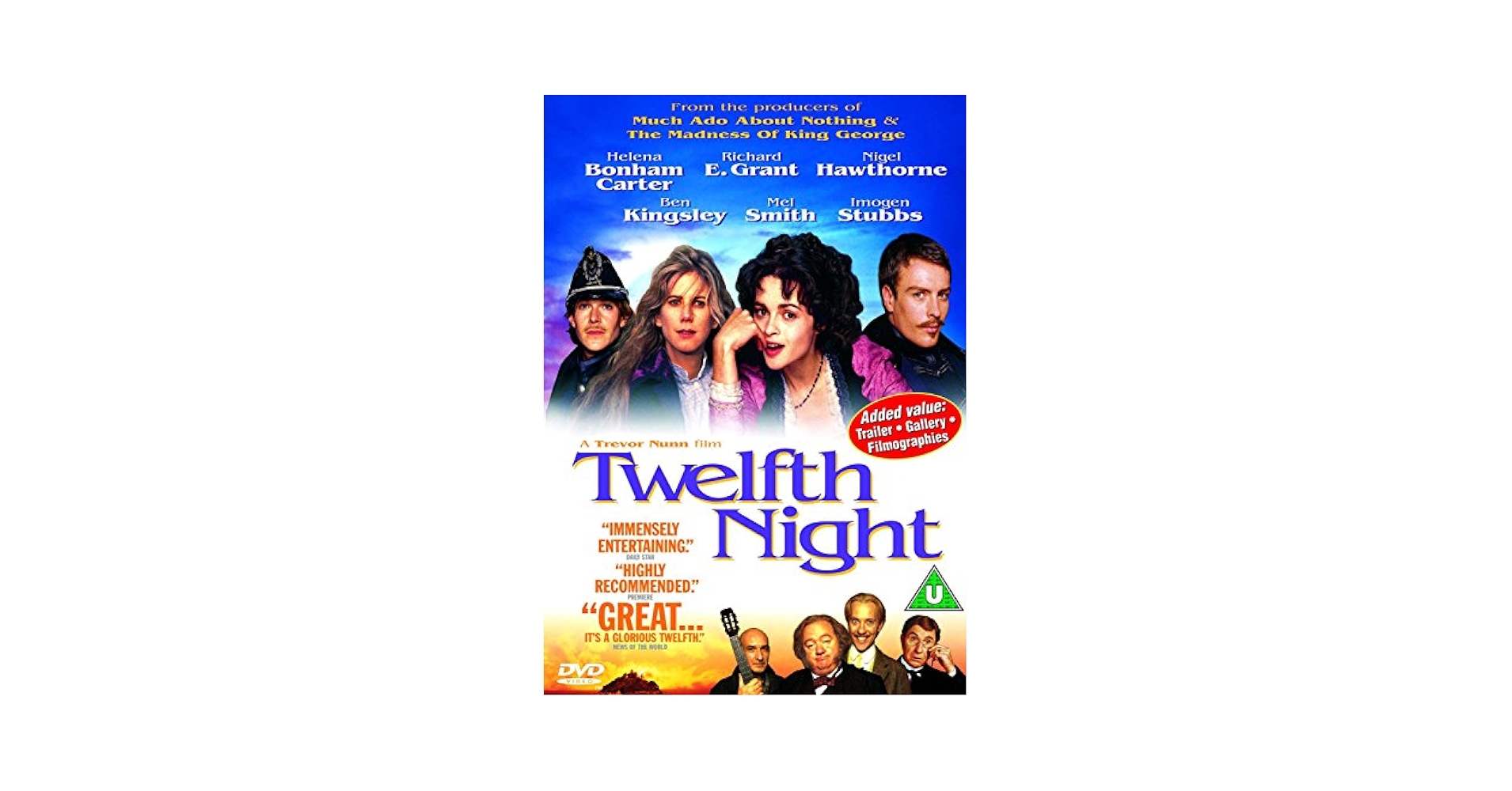 【中古】 DVD TWELFTH NIGHT Amazon.com: Twelfth Night (1996) ( 12th Night ) [ NON-USA