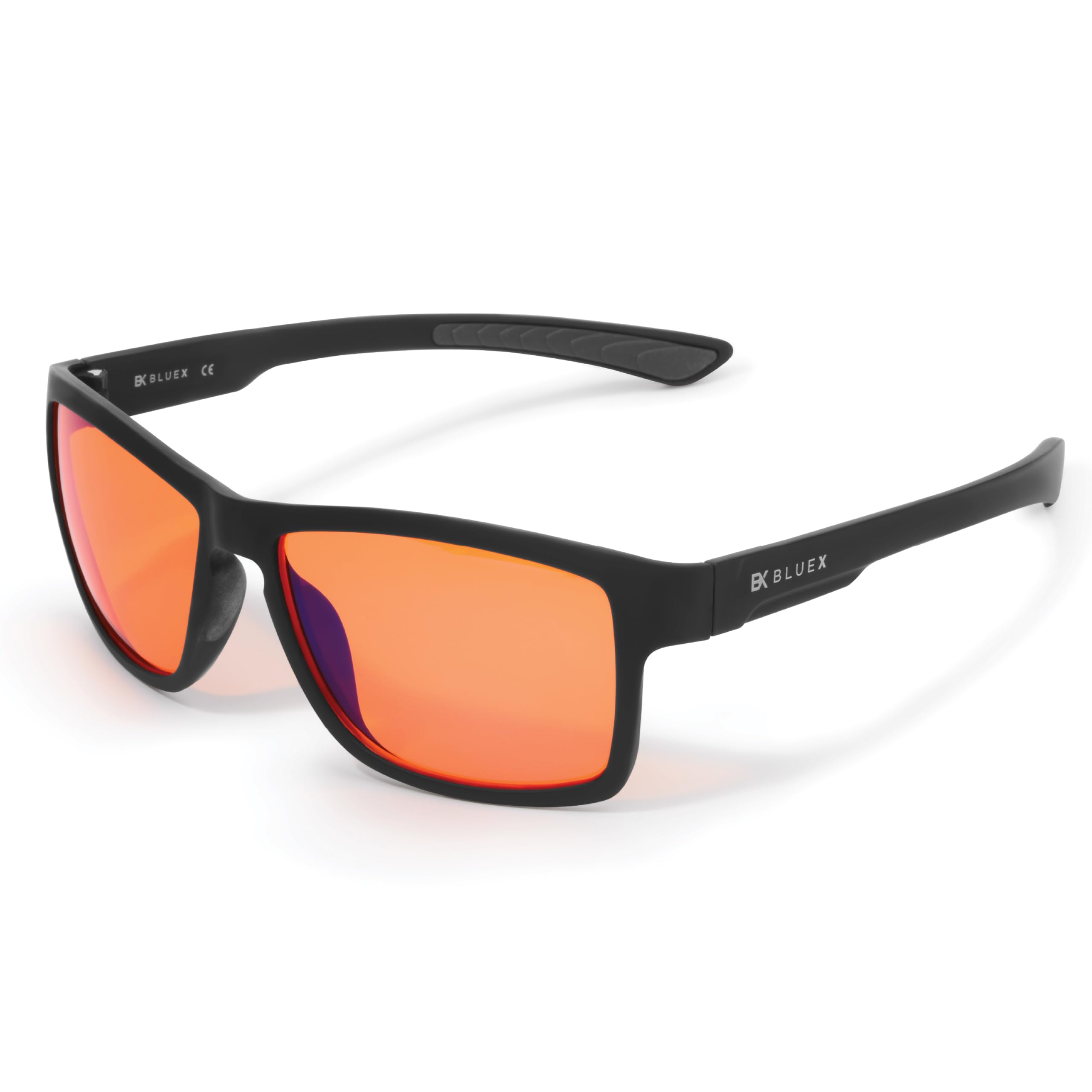 Gaming Brille TR90 Super Leicht - Blaulichtfilter Computerbildschirm-Brille - Anti-Blaulicht-Bildschirm für Gamer PCs und Büro (Herren - Damen)