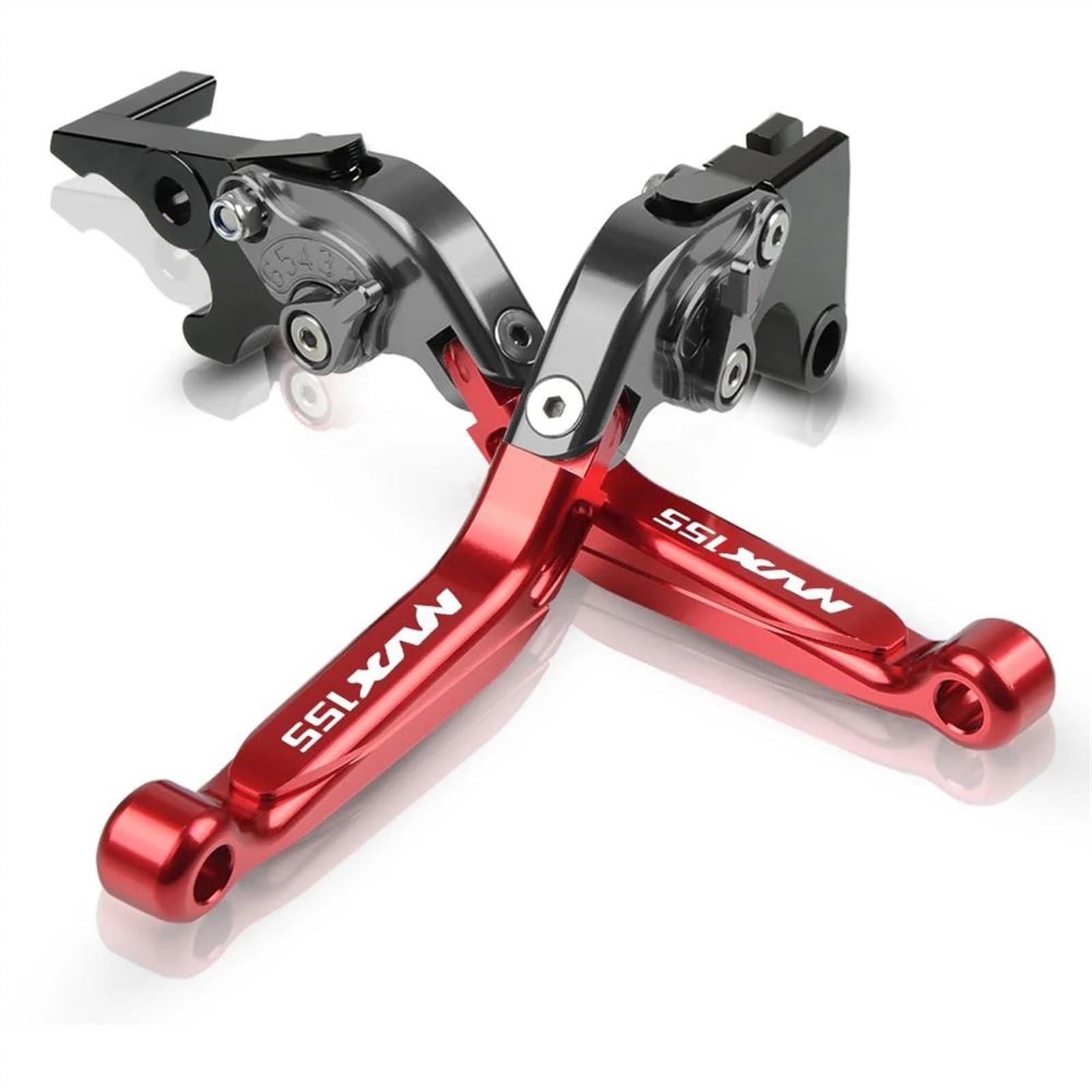 Leviers de frein Yamaha NVX 155 Aerox réglables et pliables pour moto 2017-2018