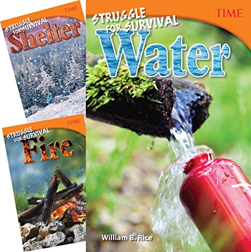 Teacher Created Materials - TIME Informational Text: Counting on Survival - 3 Book Set - Grade 6 - Guided Reading Level V-W