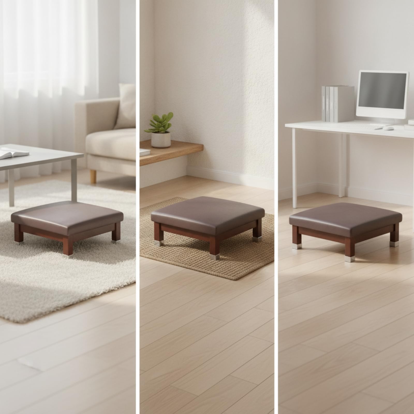 Banco Meditación Resistente | Portátil, Taburete para Arrodillarse, Oración, Café