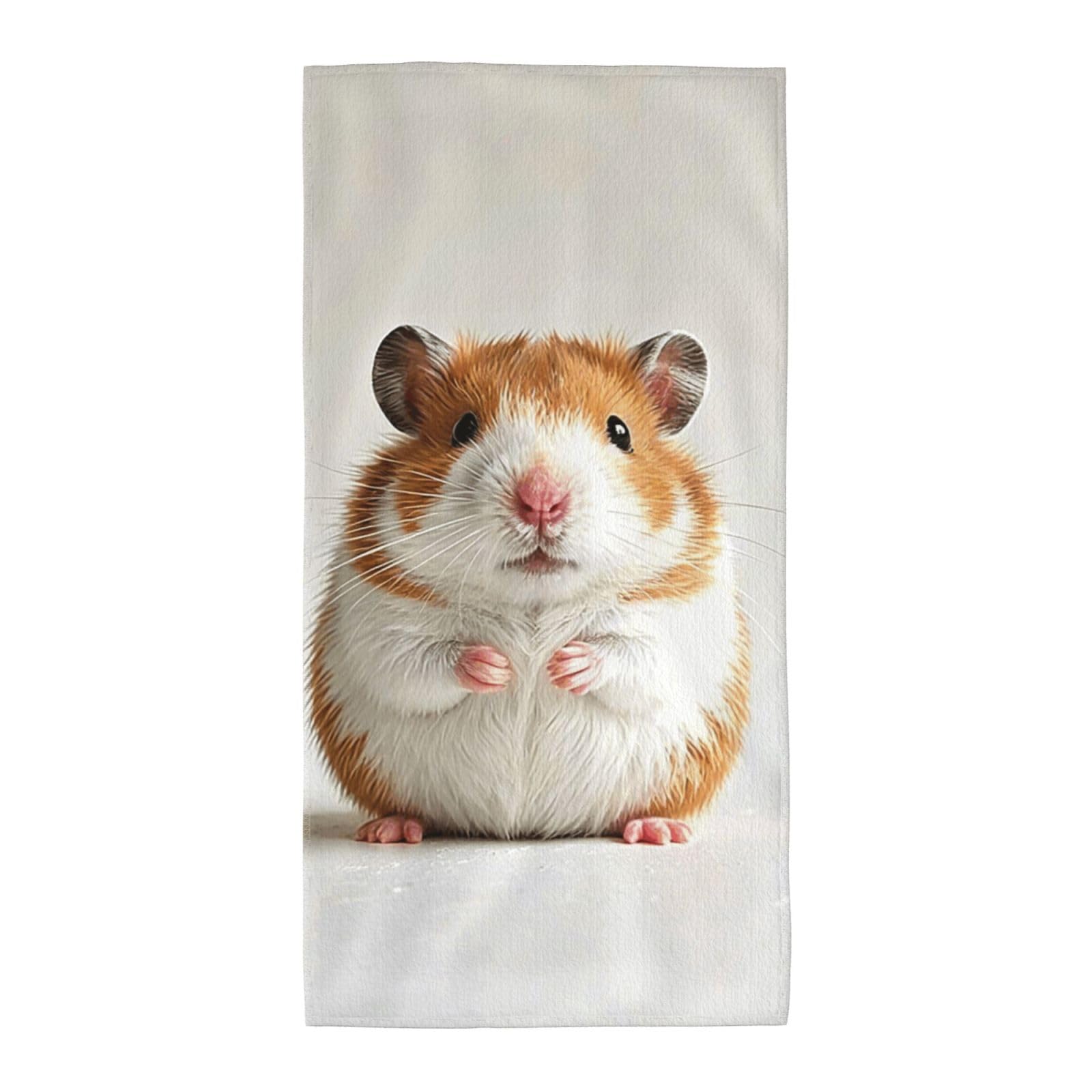 FekiLoot Absorbent Hand Towels 13.8"X27.5" Decorative Bathroom Towel Soft Microfiber Face Towel Hedgehog Dish Kitchen Towels for Bathroom Kitchen Hotel Spa Bath Towels