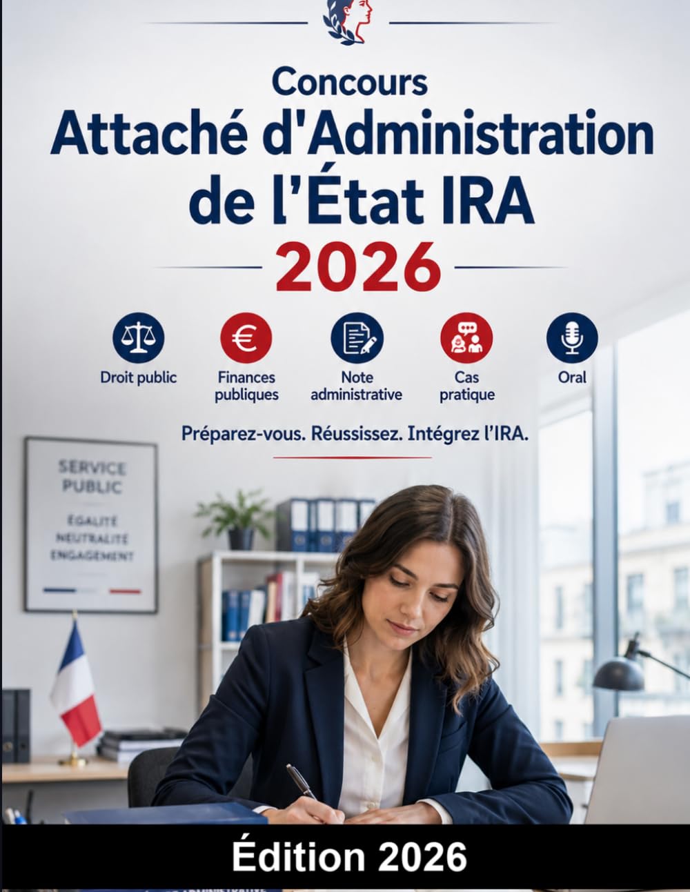 Concours Attaché d'Administration de l'État IRA 2026: Instituts Régionaux d'Administration : préparation au concours, droit public, finances publiques, note administrative, cas pratique et oral
