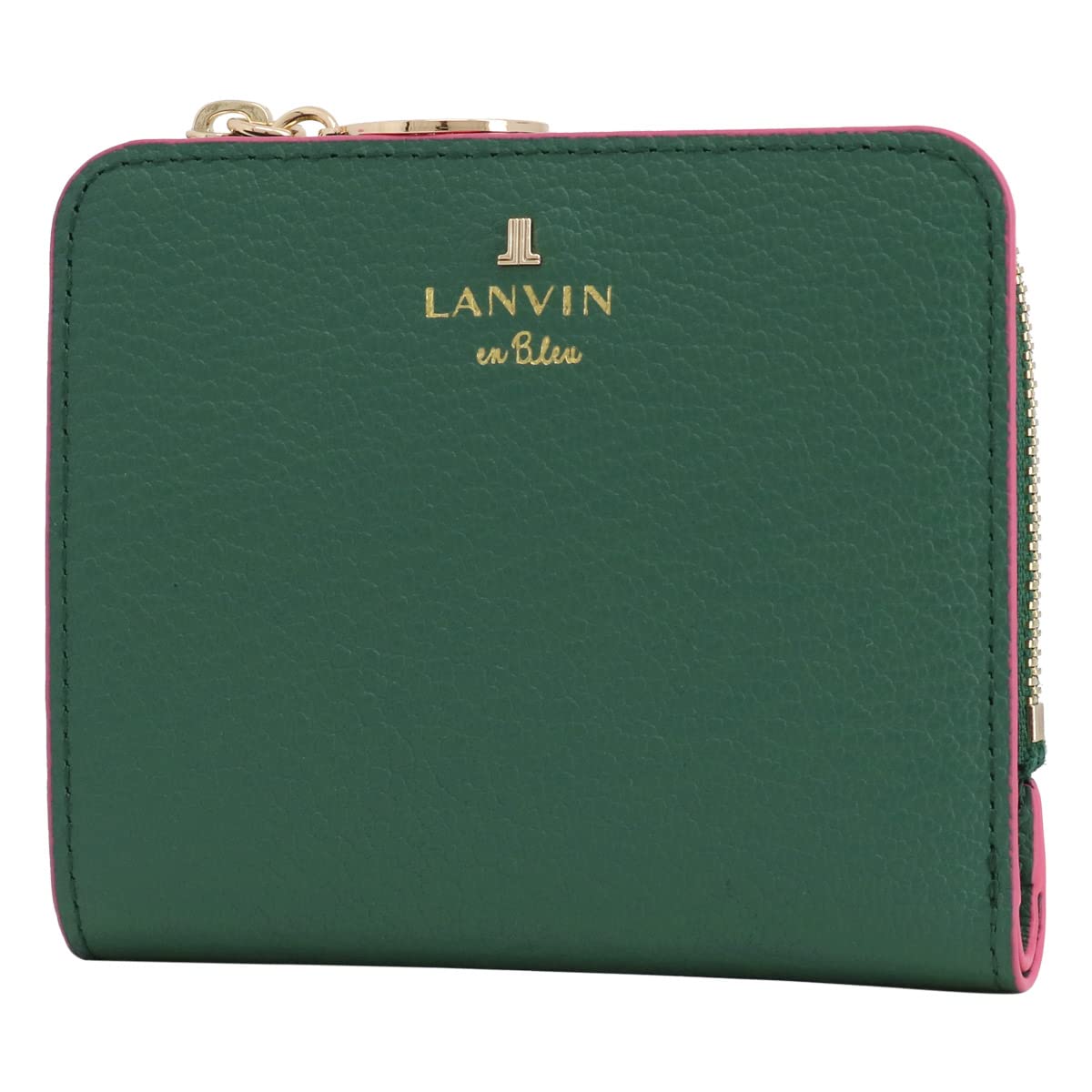 Amazon | [ランバンオンブルー] 二つ折り財布 L字ファスナー