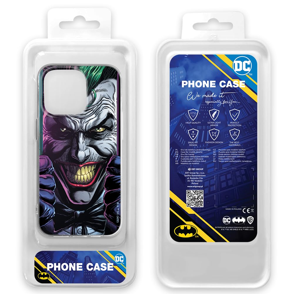 Warner Bros. Joker 015 Phone Case Optimally Adapted for