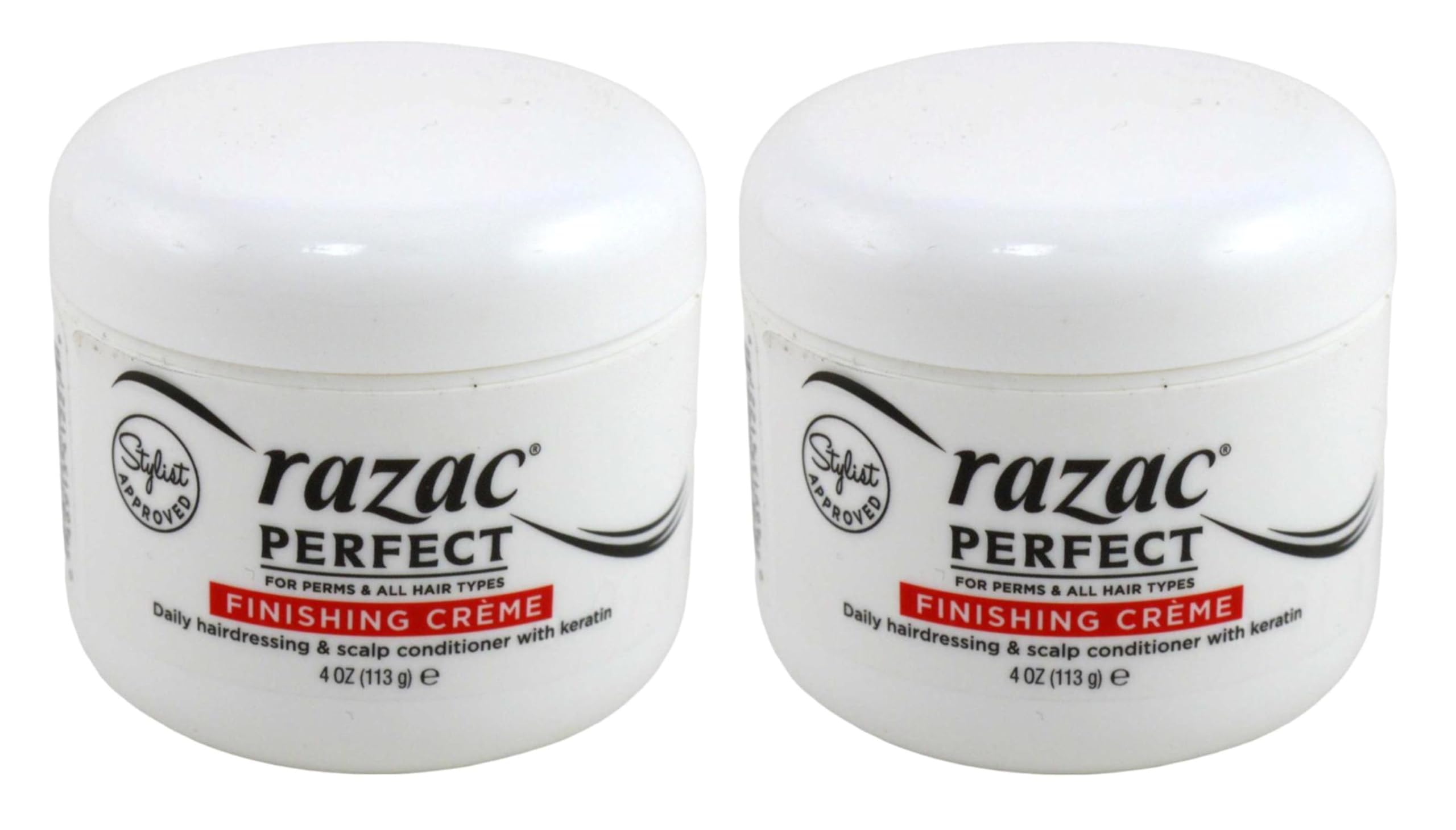 Razac Perfect For Perms Finishing Creme 4 Ounce (Pack of 2)