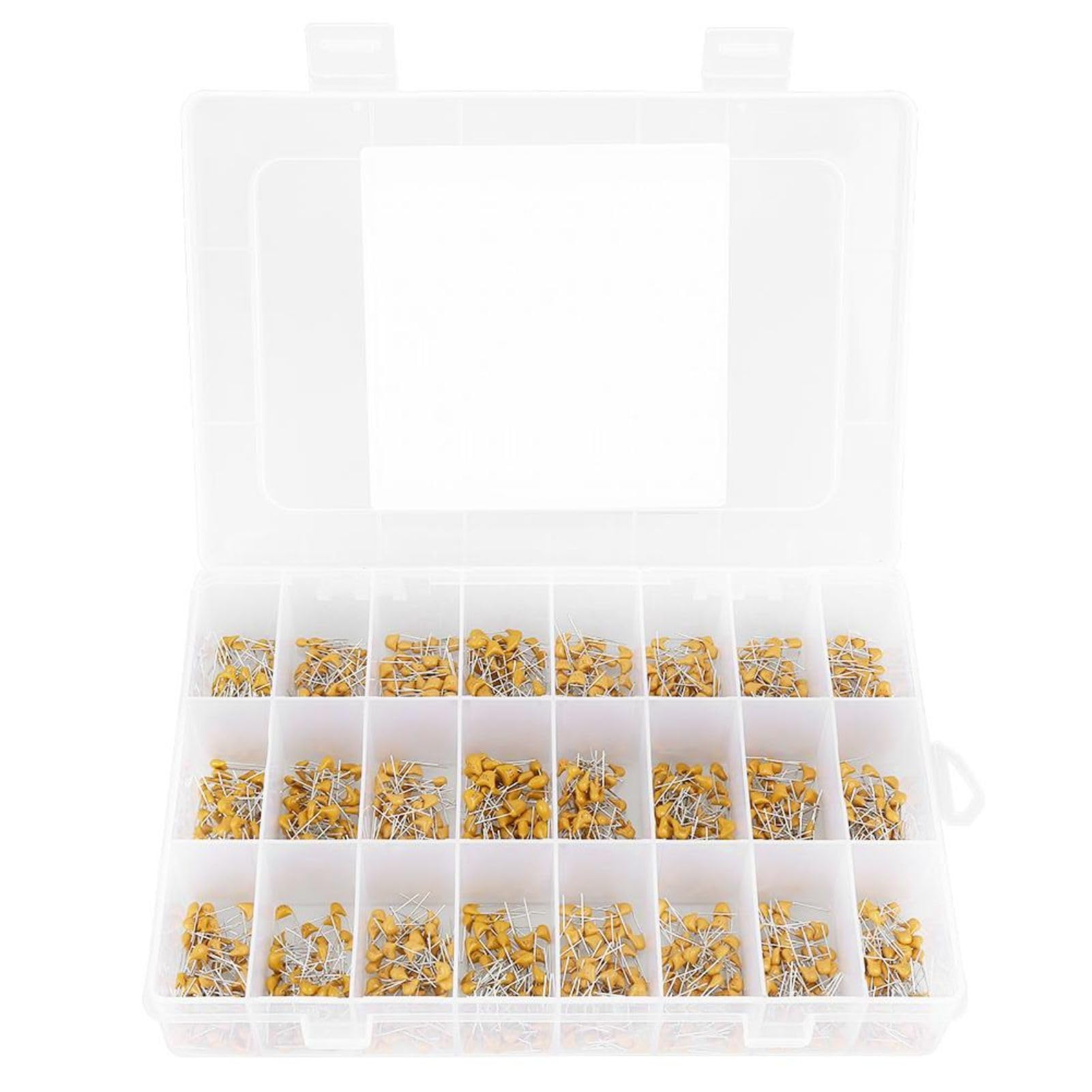 Condensador ajustable de 80 piezas, 8 valor x 10 piezas, 6mm, 5pf