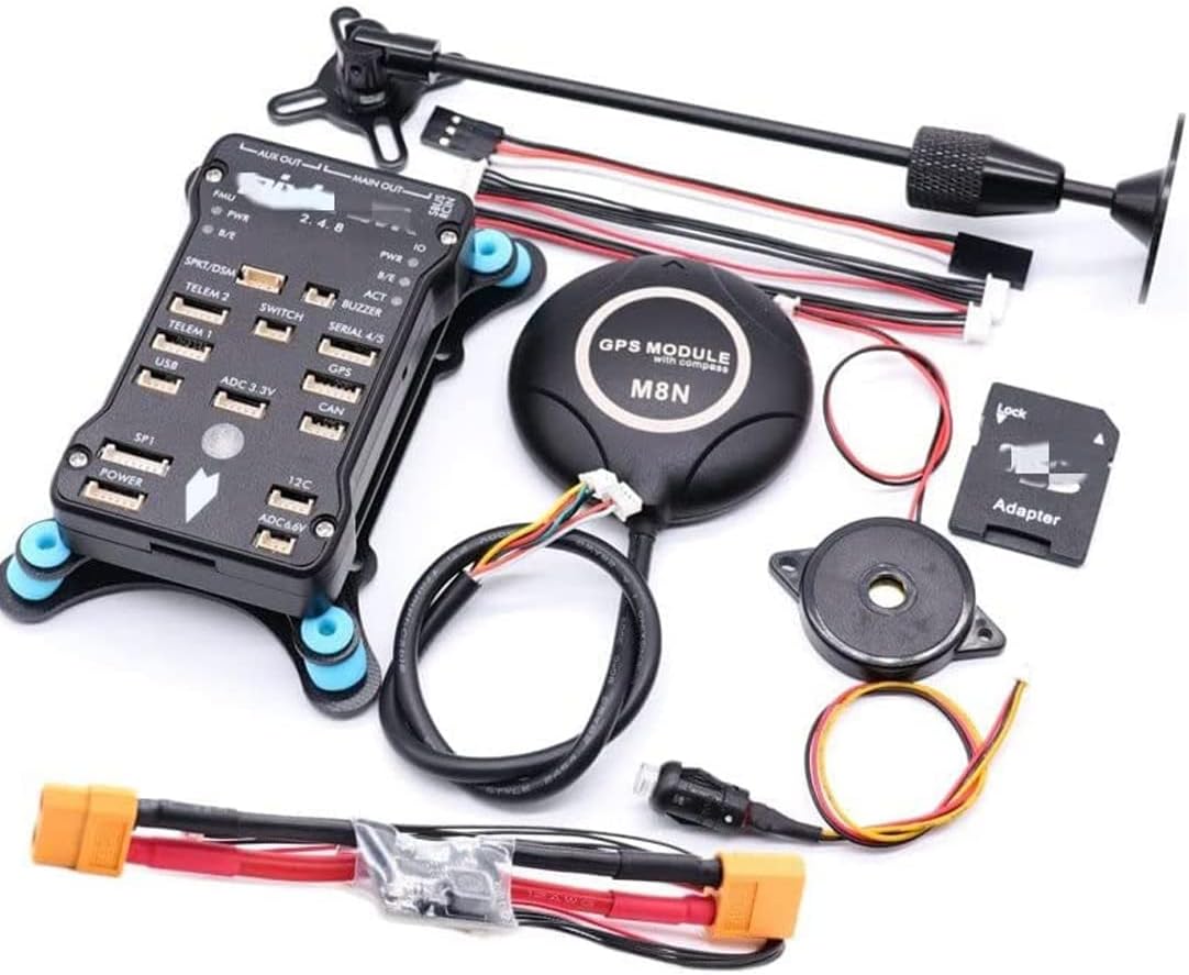 Amazon Pixhawk PX4 PIX 2.4.8 32 ビット フライト コントローラ オートパイロット 4G SD 安全スイッチ