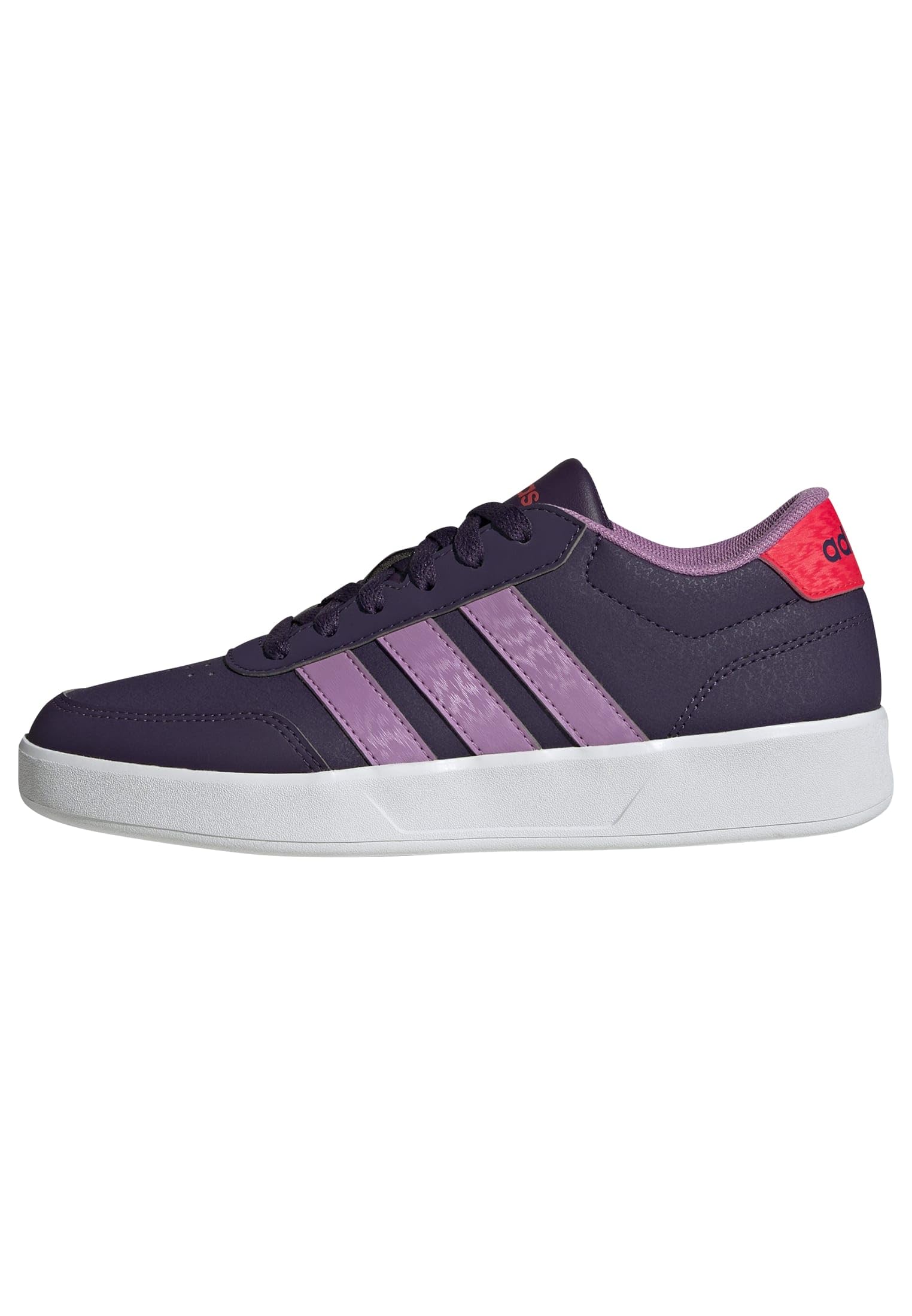 adidas Unisex Kids BREAKNET 3.0 Shoes Junior, Aurora Plum/preloved Purple/Lucid red, 4.5 UK