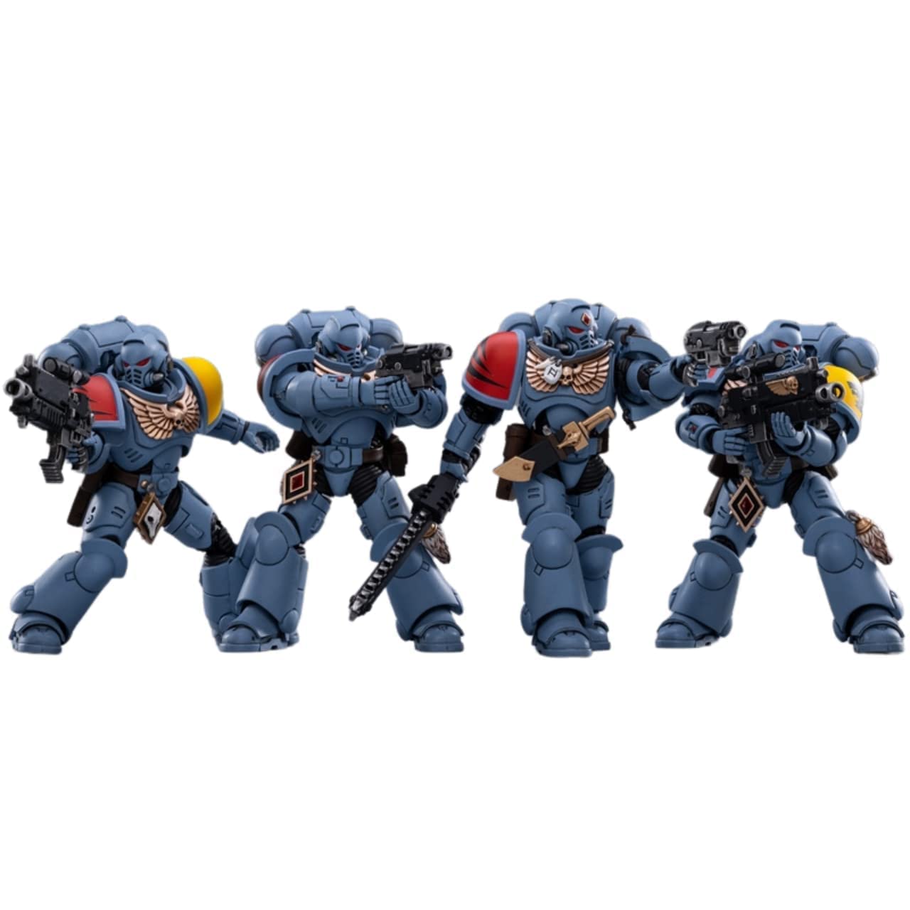 Joytoy Warhammer スペースウルフ　4体 Amazon.com: JOYTOY 1/18 Warhammer 40,000 Action Figure Space