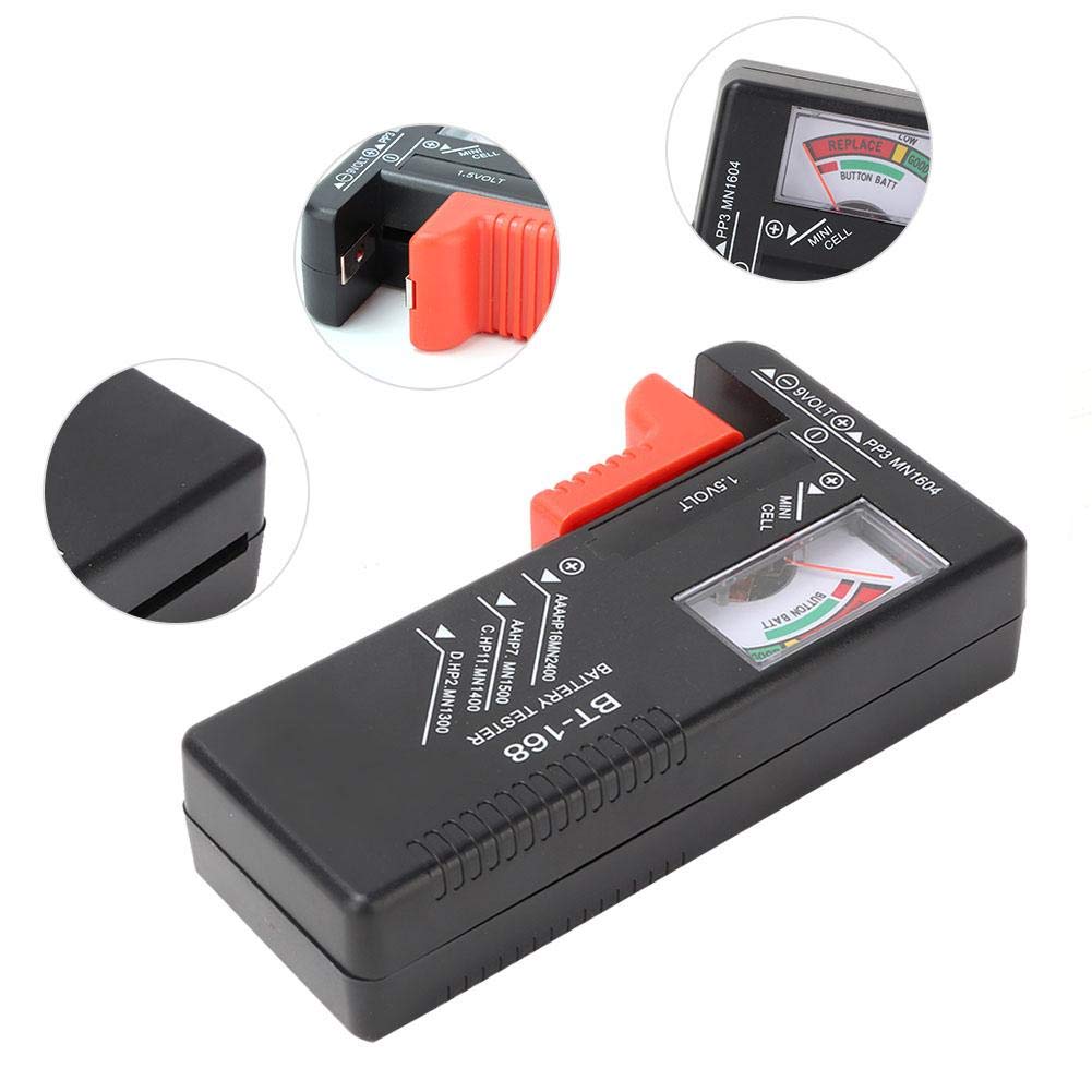 Cyfrowy tester baterii uniwersalny tester baterii tester żywotności baterii miernik napięcia do baterii 1,5 V AA AAA 9 V