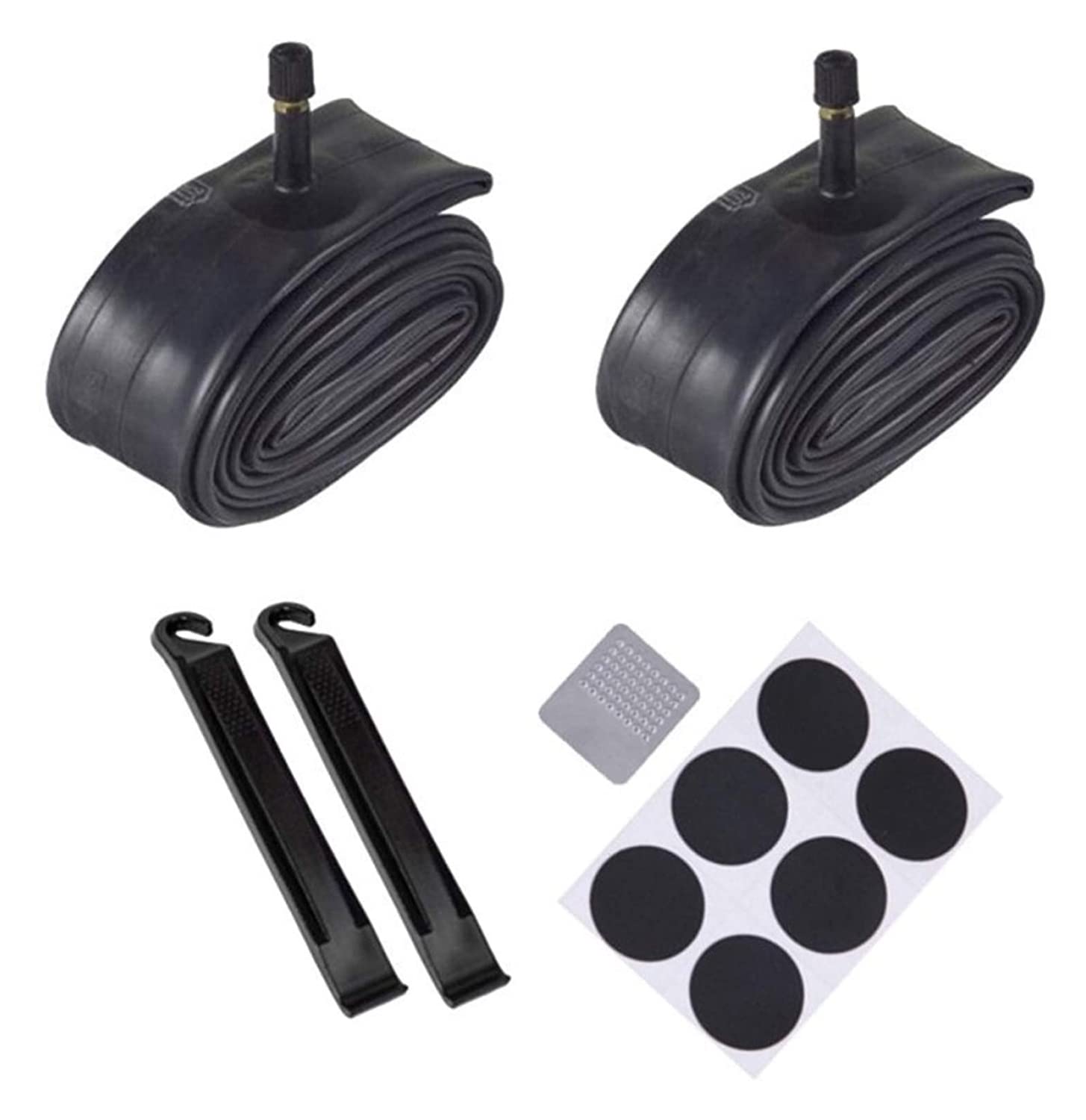 Dętka rowerowa, 2 szt. Opona szosowa dętka rower górski przebicie opony rowerowej zawór dętki narzędzia do naprawy roweru (20x1,75)(22x1.75)