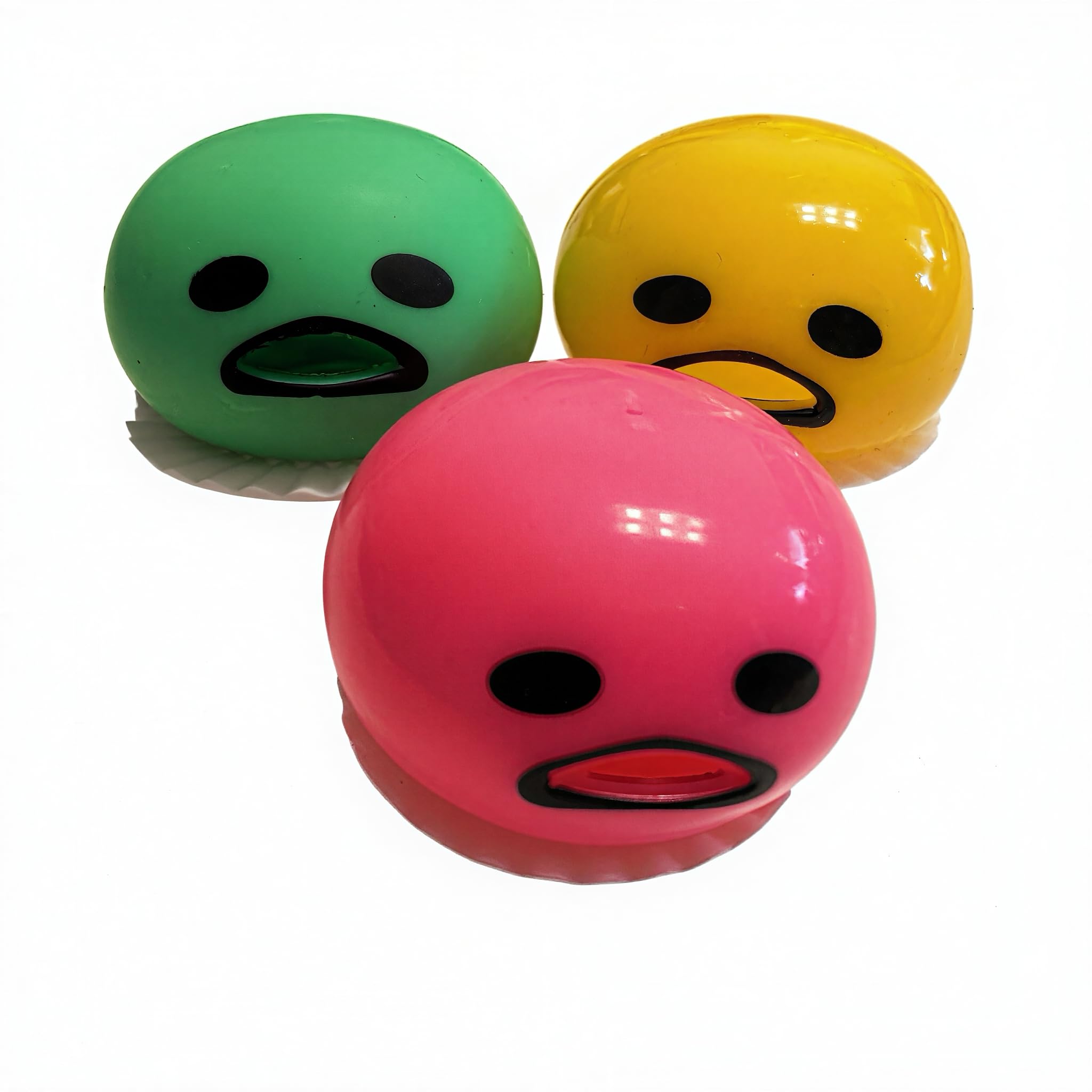 Katlxfus Egg Stress Balls- A Toy Used to Relieve Stress, with a Realistic Egg Shape ， Novel and Creative Squeezing Tool, Perfect for Both Adults and Children