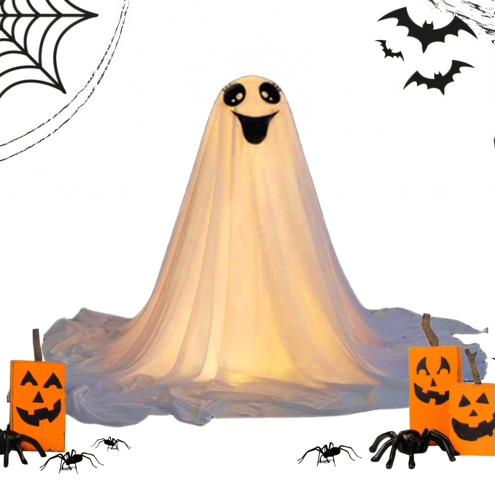 Décorations Fantômes Halloween Extérieur pour Créer une Ambiance de Fête Terrifiante