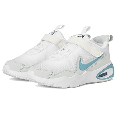 Nike Kids Air Max Nova (Little Kid) Kids Shoes White/Denim Turquoise/Light Silver/Mint Foam