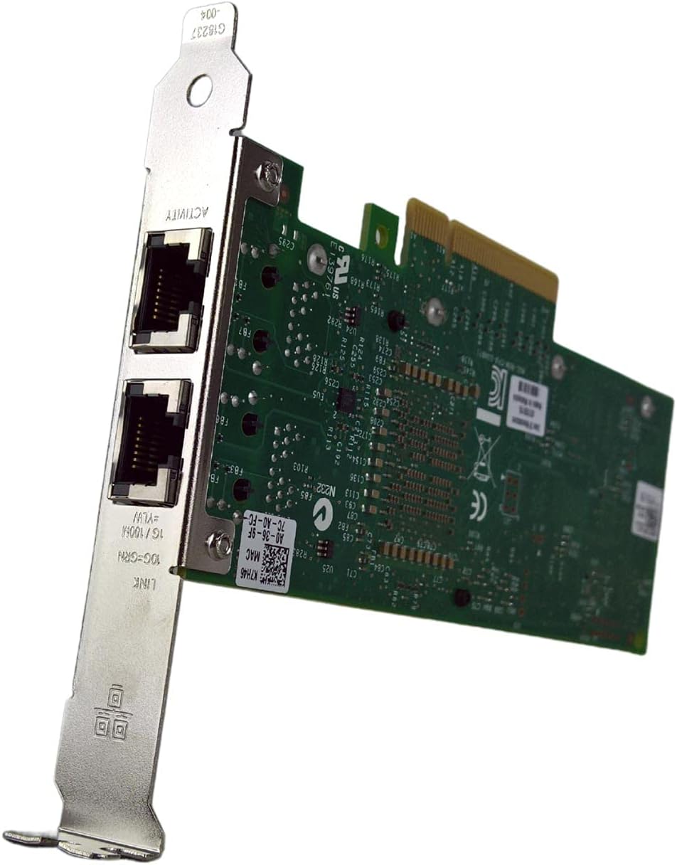 K7H46 0K7H46 X540-T2 DELL CONVERGED DUAL PORT NETWORK ADAPTER W/ BOTH BRACKET