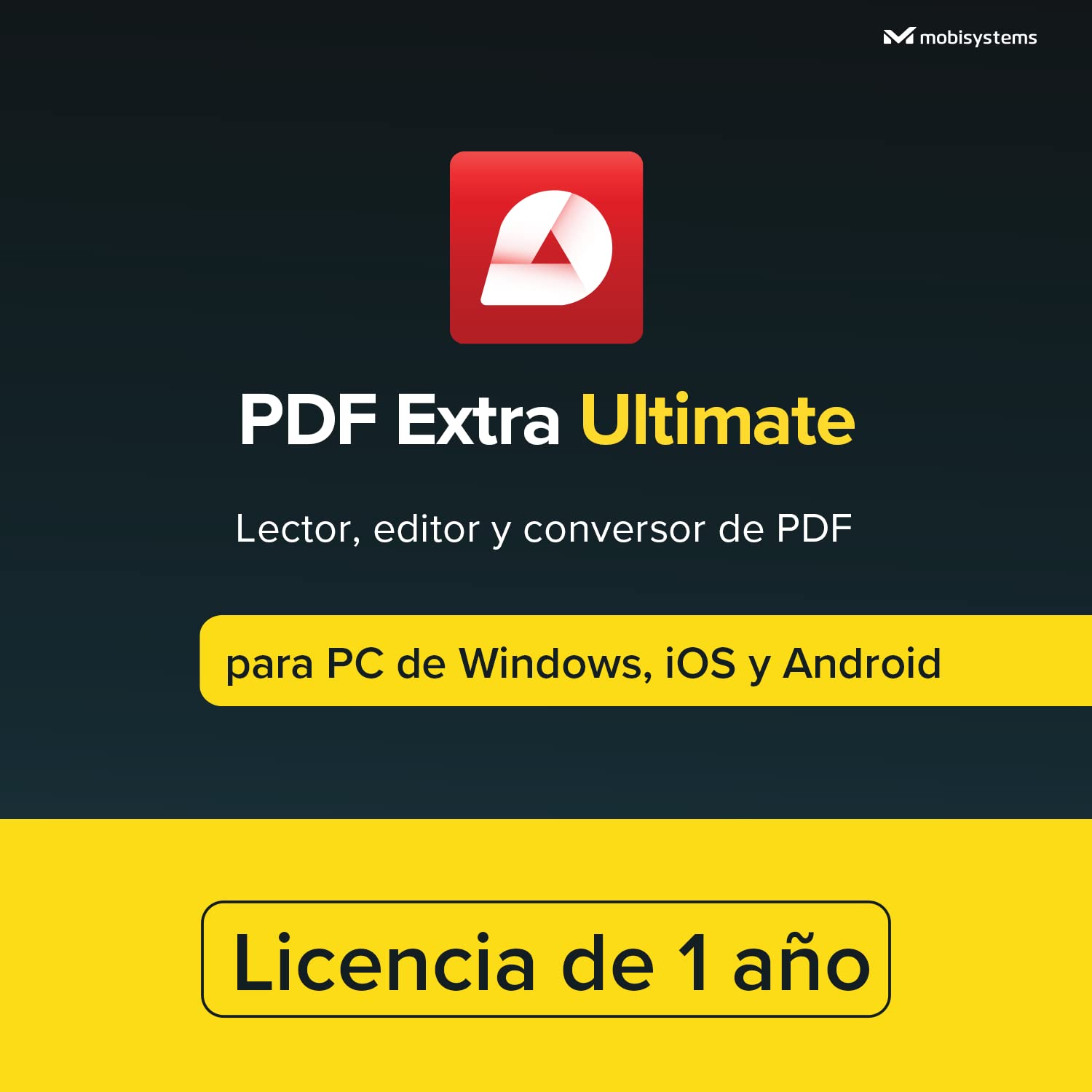 PDF Extra Ultimate | Completo editor y lector de PDF | Cree, edite, convierta, combine, comente, rellene y firme archivos PDF | Licencia anual | 1 PC de Windows y 2 dispositivos móviles | 1 usuario