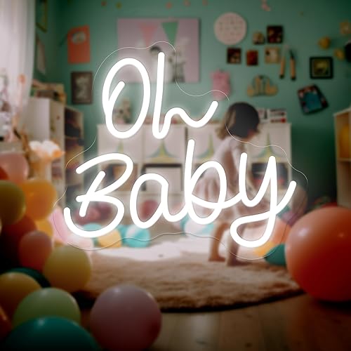 Letreros de neón para decoración de pared, letrero de luces de neón de Brochao Happy Birthday, letrero de neón LED alimentado por USB para