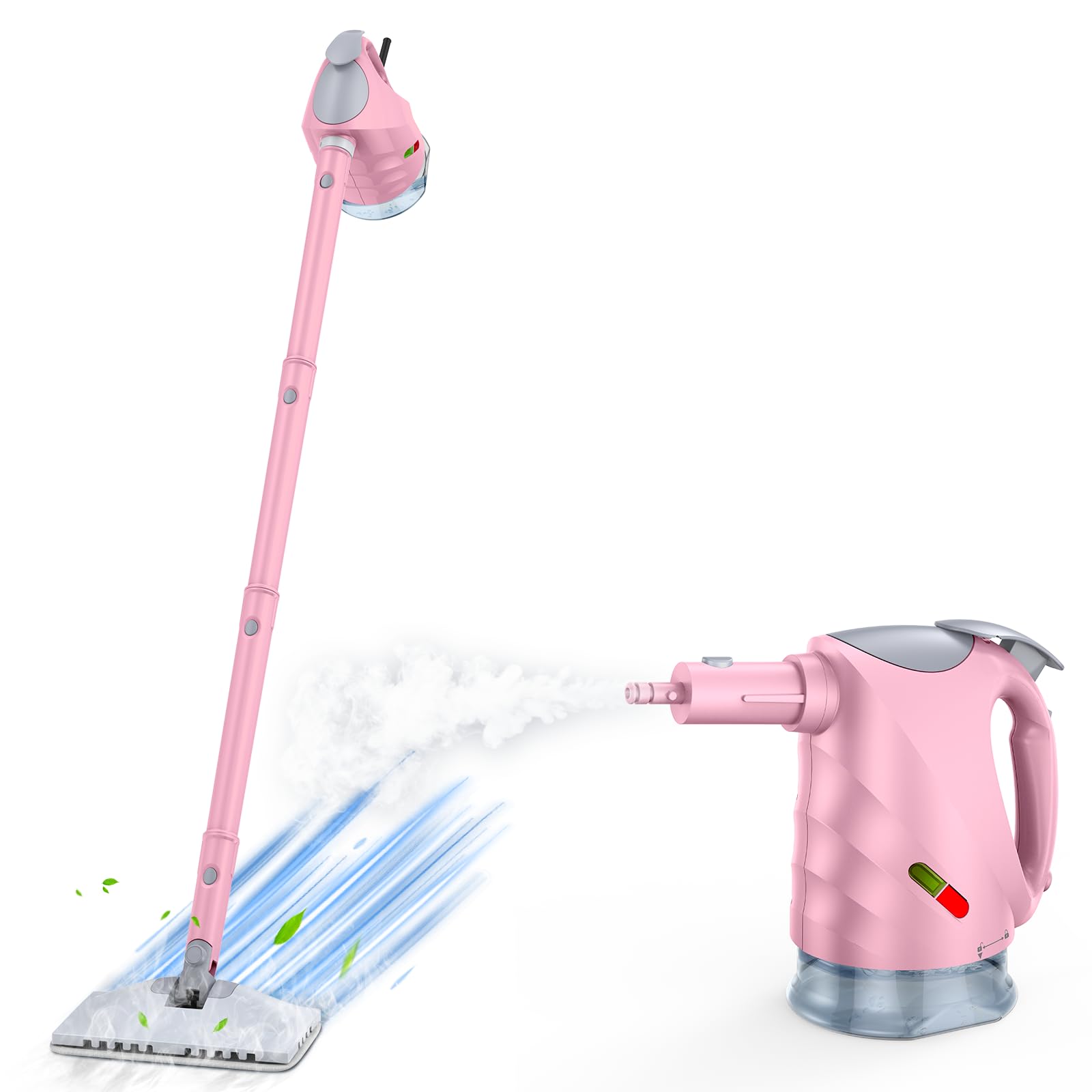 10-in-1 Steam Mop with Detachable Handheld Steam Cleaner
