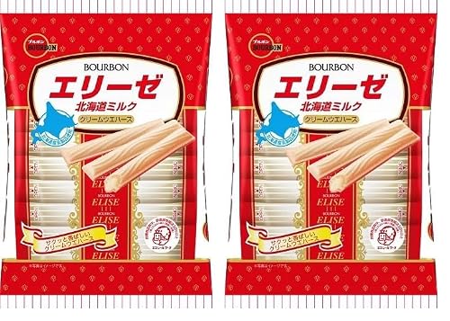 ブルボン エリーゼ北海道ミルク 16入本×1袋 (× 2)