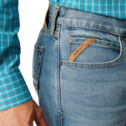 ARIAT Men's M2 Traditional Relaxed Arcadia Boot Cut Jeans4