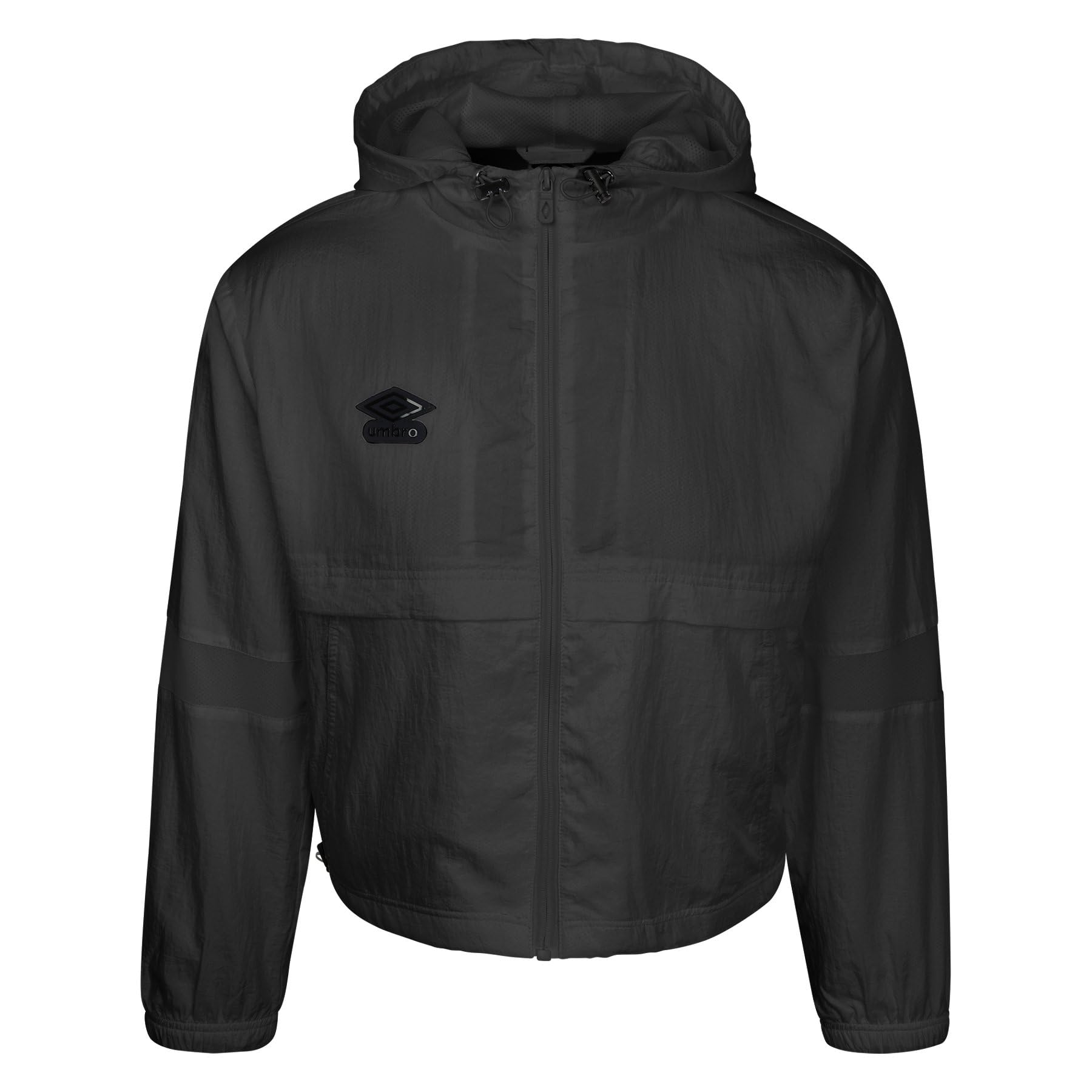 Amazon.com: Umbro Women's Crinkle Nylon Jacket, Black Beauty