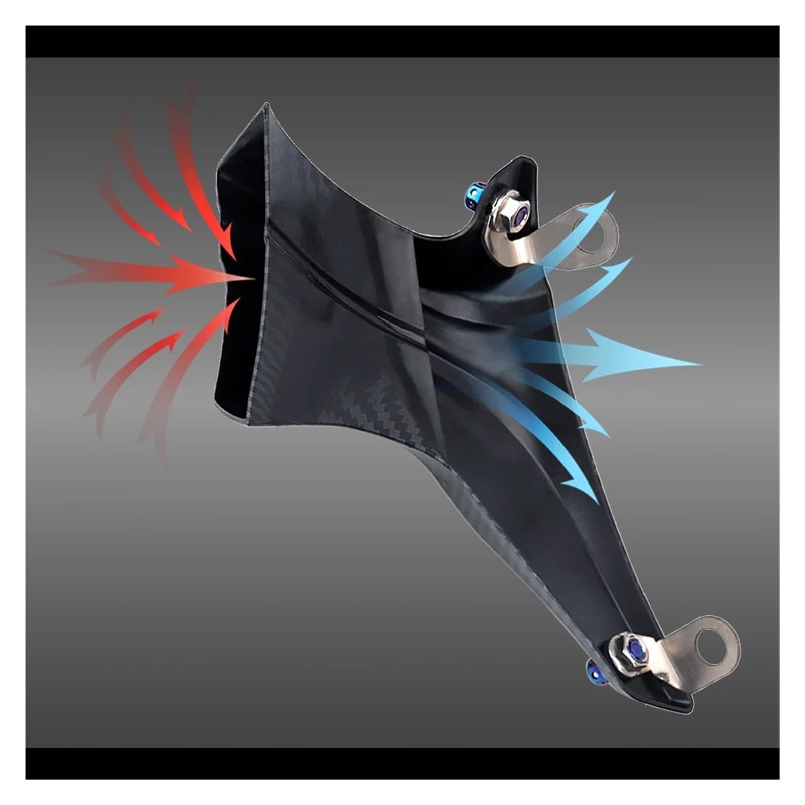 Latéraux Carénage Avant Ailes Conduits Refroidissement d'air Étrier Frein Moto pour Suzuki GSXR/GSX-R 600 750 1000 GSX-S750 GSX-S1000 V-Strom GSXR750 GSXR1000(C)