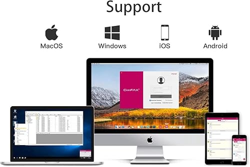Miniatura 3 de Windows PC Fax sobre línea de fax CimFAX A5 servidor de fax Enviar y recibir de forma remota máquina de fax sin papel/Fax en línea Obtenga fax en el