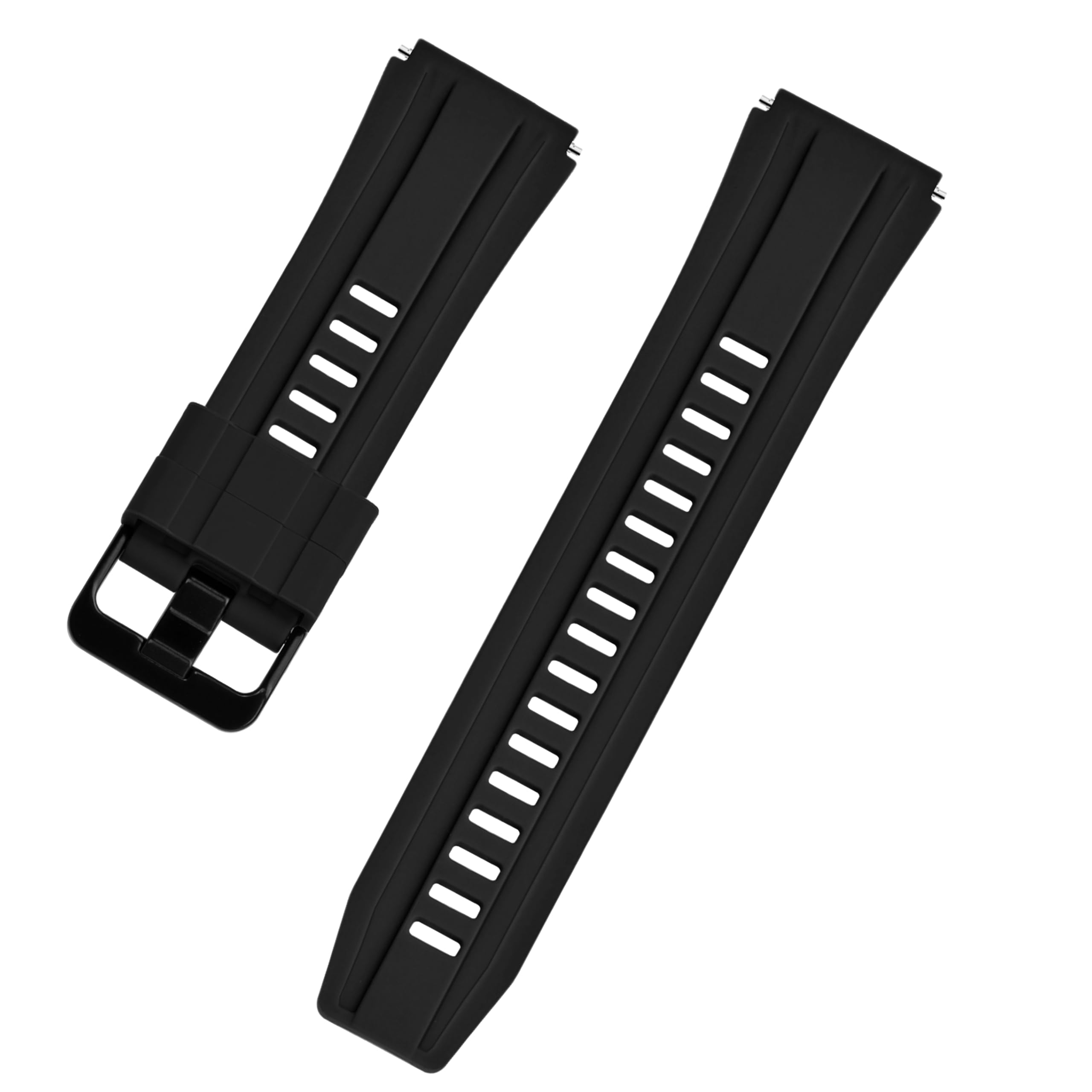 TIMEWEAR 22 Mm Silicone Strap With Quick Release Pin Sidebar, Compatible With Analog Watches And Smart Watches With Lug Width 22Mm, Pack Of 3, Multi-Colour (B0DCTRX45H) Amazon Price History, Amazon Price Tracker
