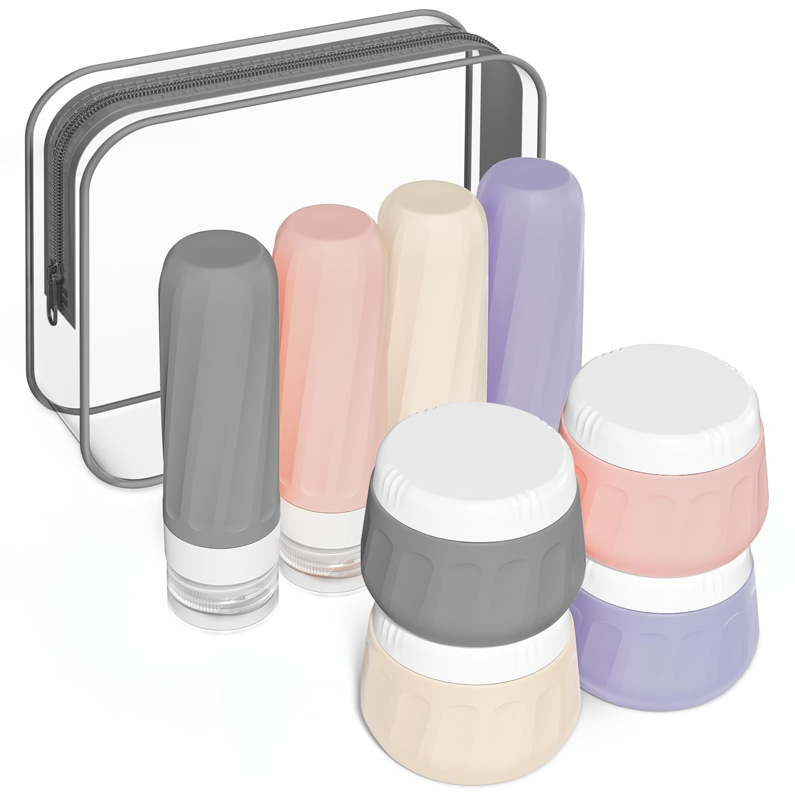 Travel Size Toiletries 8 Pack