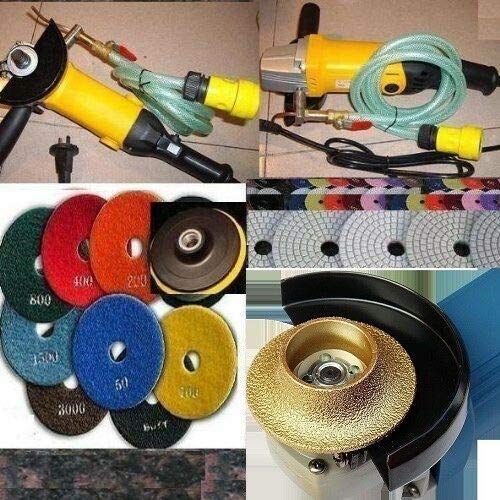 Wet Polisher Water Feed Grinder (Fixed Speed) 3/8" and 3/4"