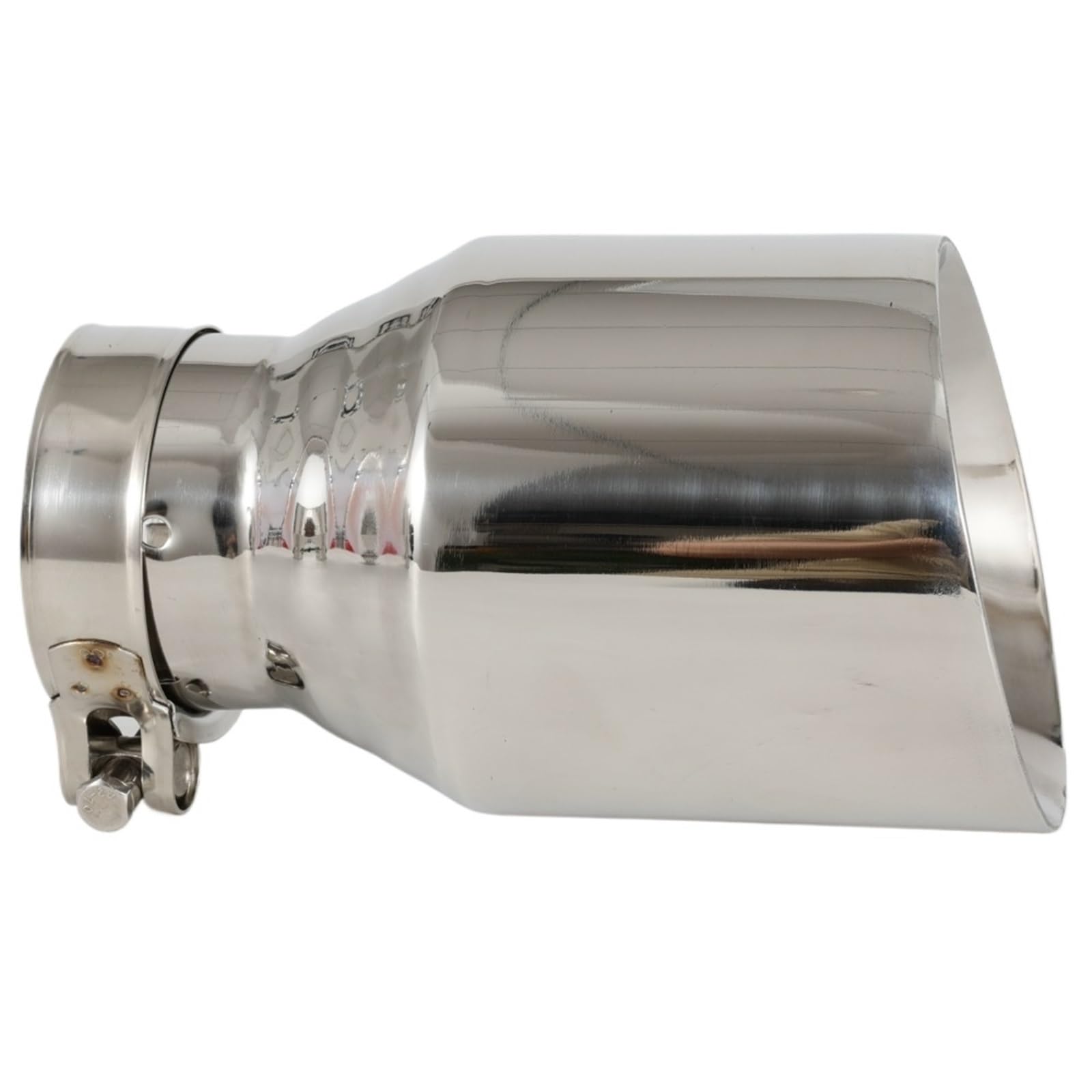 Rura wydechowa samochodu 1 szt. uniwersalna końcówka wydechu/tłumik do BMW pasuje akcesoriów samochodowych(IN 51MM OUT 114MM)