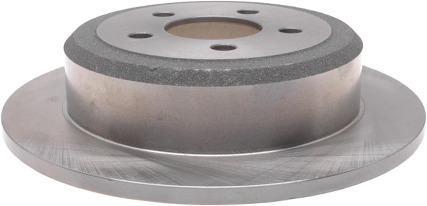ACDelco Silver 18A2471A (19255507) Non-Coated Rear Disc Brake Rotor