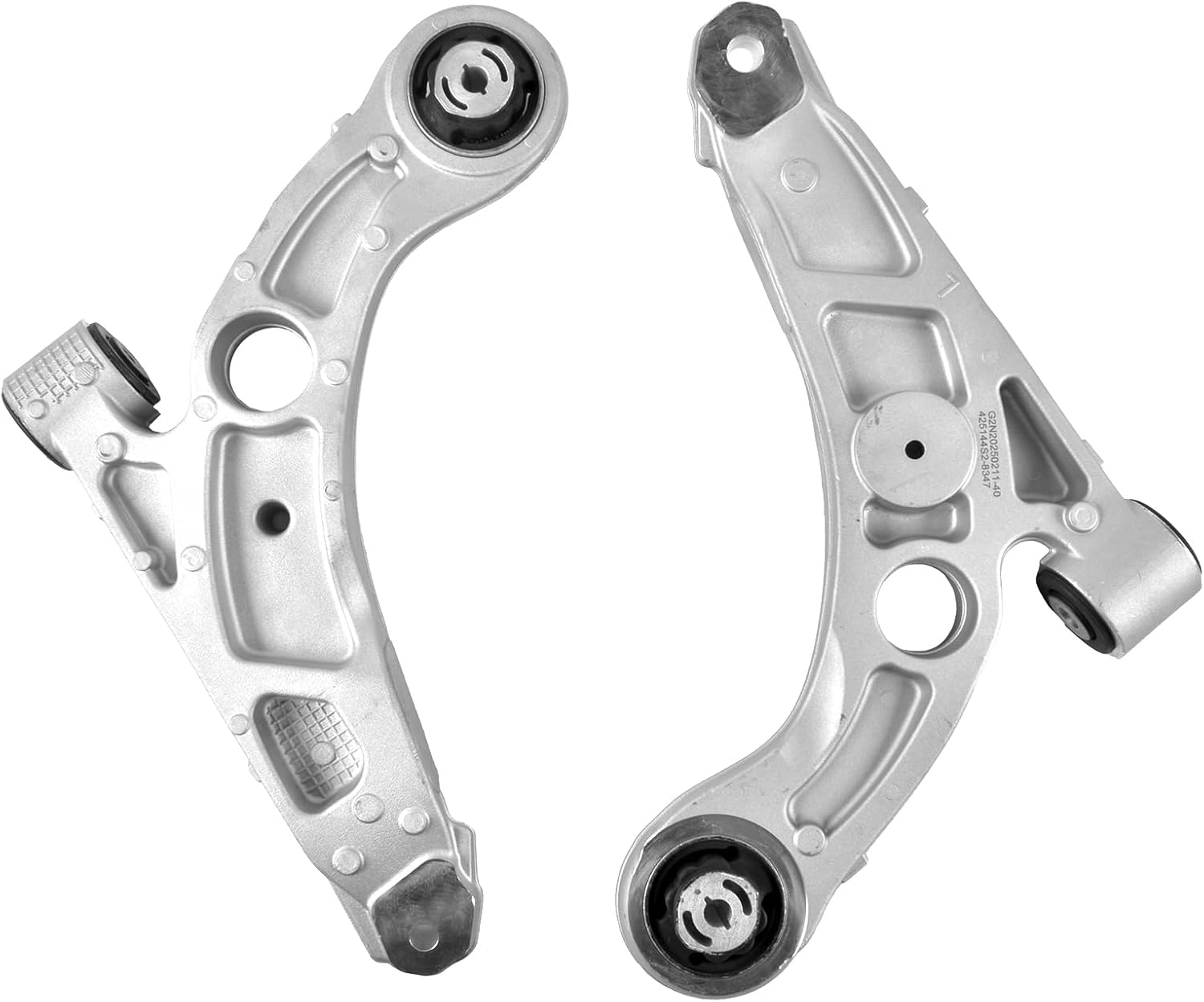 Front Left & Right Lower Suspension Control Arm Replacement for 2019 Jeep Cherokee 2.0L 2.4L 3.2L Part# 526-533, 526-534, 68285991AF, 68285992AF, RK643774, RK643775