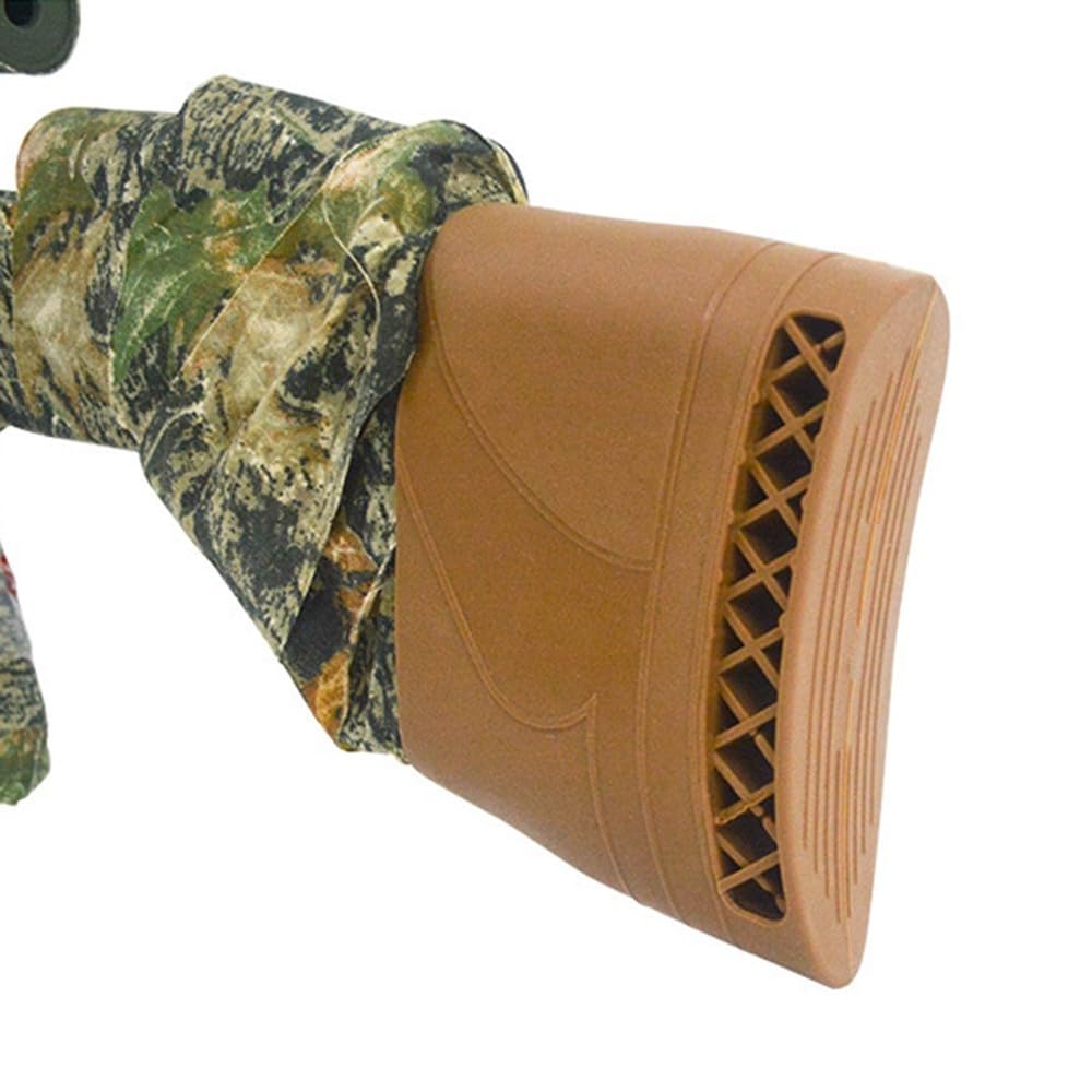 MiOYOOW Almohadilla de retroceso para rifle escopetas de goma, almohadilla de retroceso ligera, funda de retroceso amortiguador para escopetas de rifle
