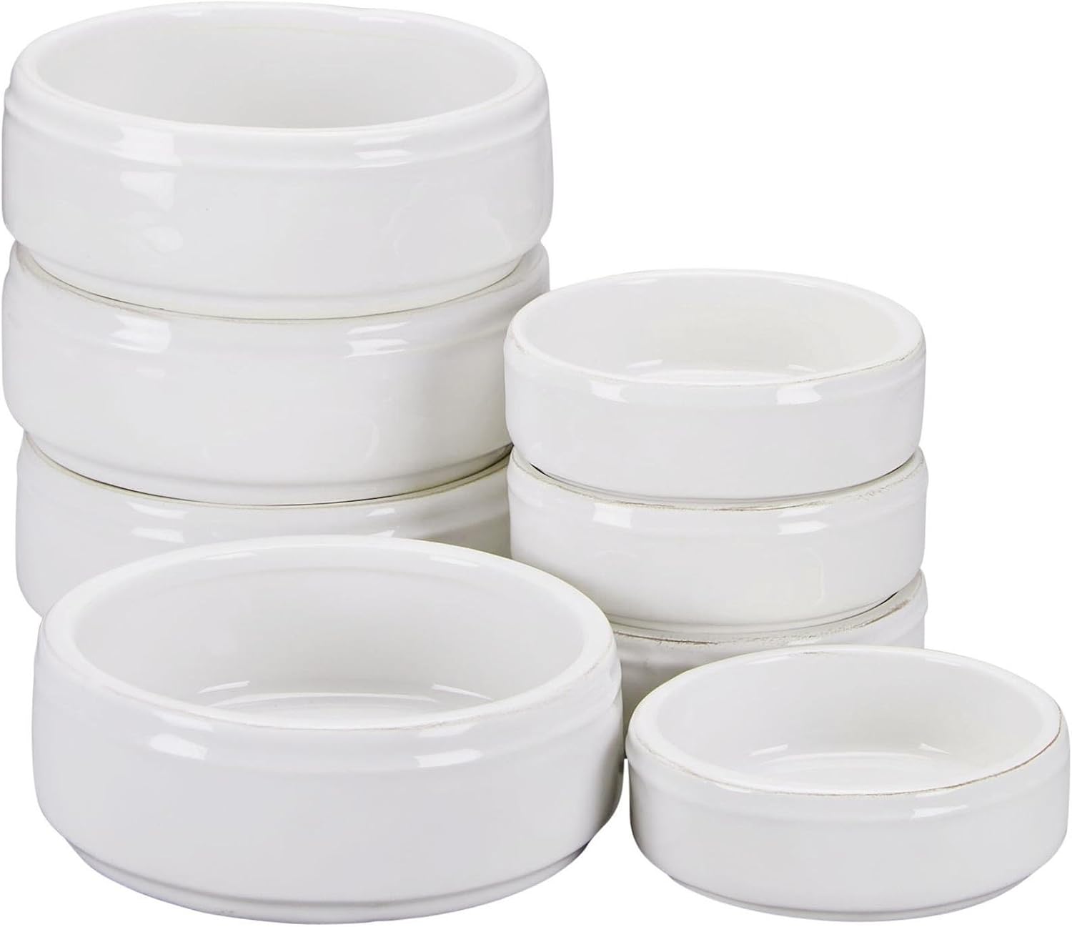 Pom Pom at Home Heritage Ramekin Set, 2-pc, Set of 4, White