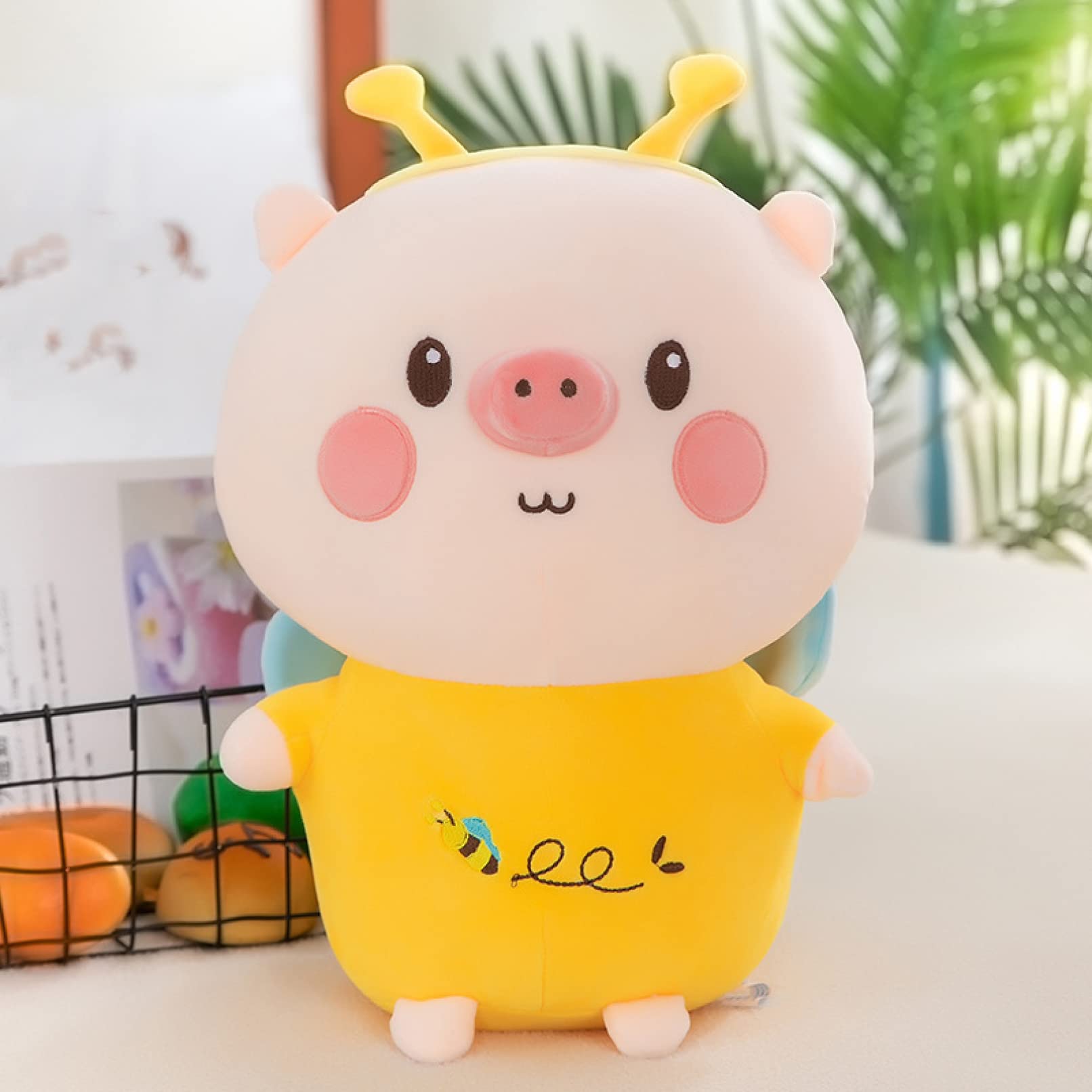 Amazon.co.jp: [LSDZW] 豚 ぬいぐるみ 柔らかい ブタ 横向き寝