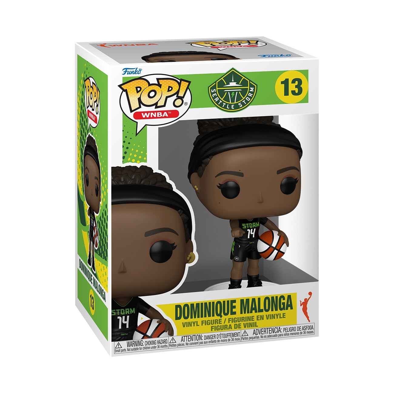 Funko POP! WNBA: Storm - Dominique Malonga - Collectable Vinyl Figure - Gift Idea - Official Merchandise - Toys For Kids & Adults - Model Figure for Collectors and Display
