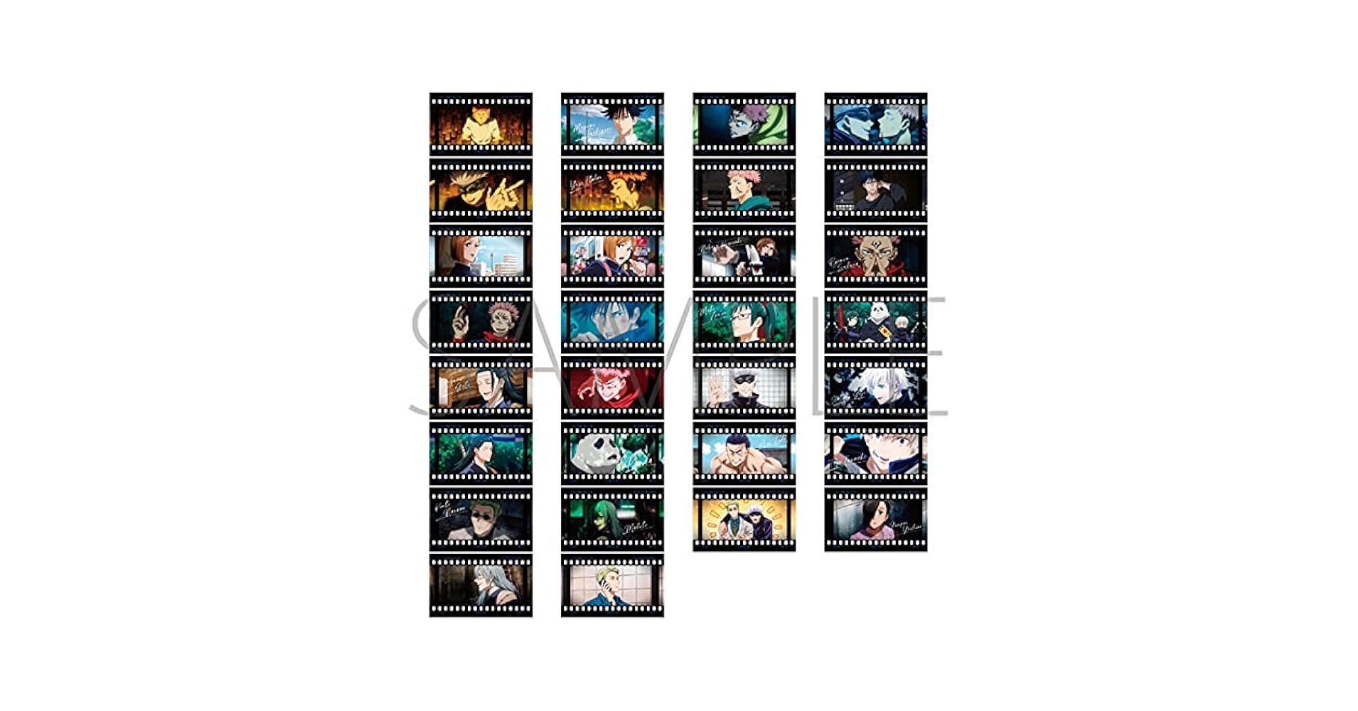 5種セット♪ 一番くじ　呪術廻戦 F賞　クリアファイル2枚セット 5種セット♪ 一番くじ 呪術廻戦 F賞 クリアファイル2枚