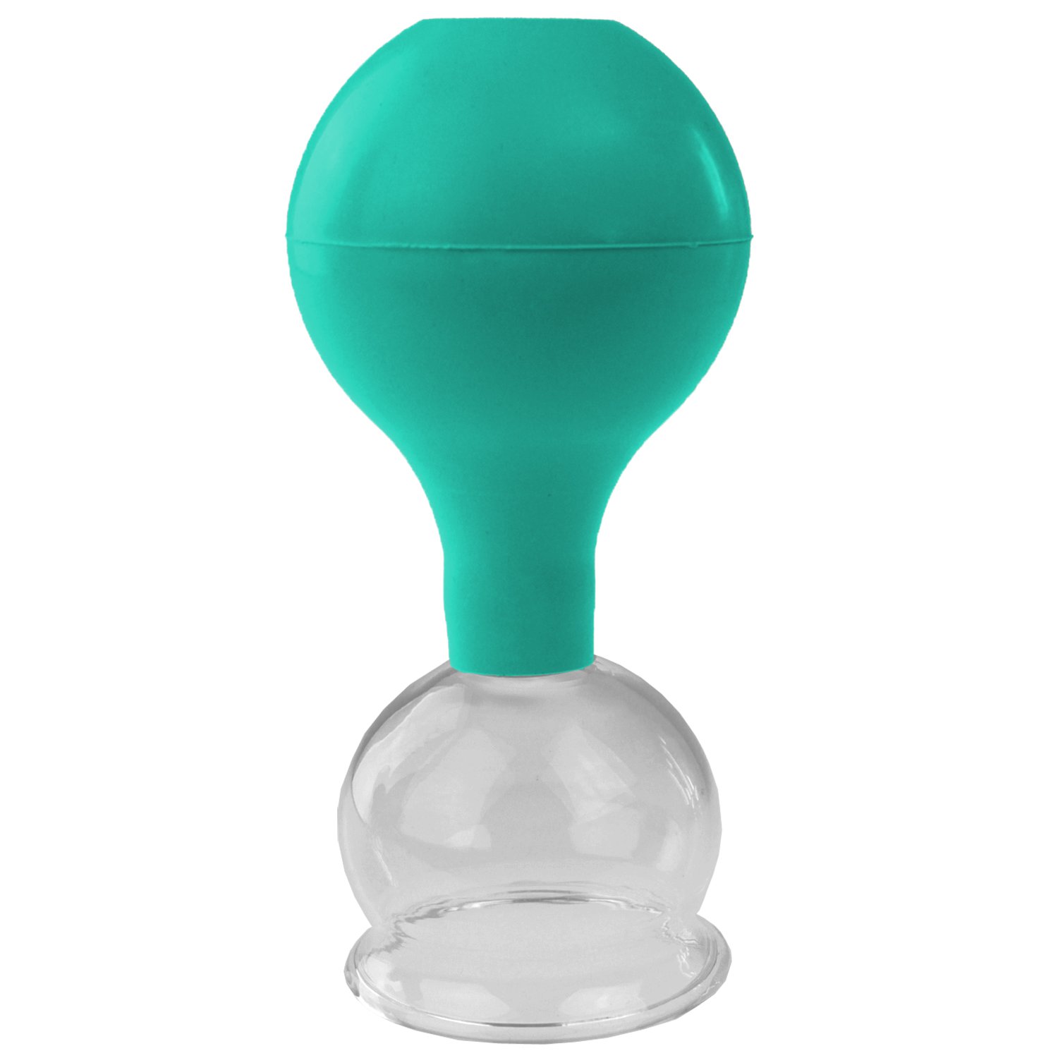 Pulox Set de ventouses en verre de diverses tailles et couleurs