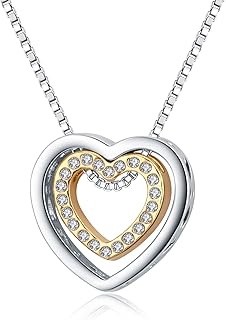 Sponsored Ad – KRUCKEL My heart is with you Champaign Gold Plated Necklace made with Austrian Crystals - 5081040