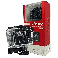 Câmera Ação Esportiva Moto Bike Hd 1080p Prova Dágua 30m