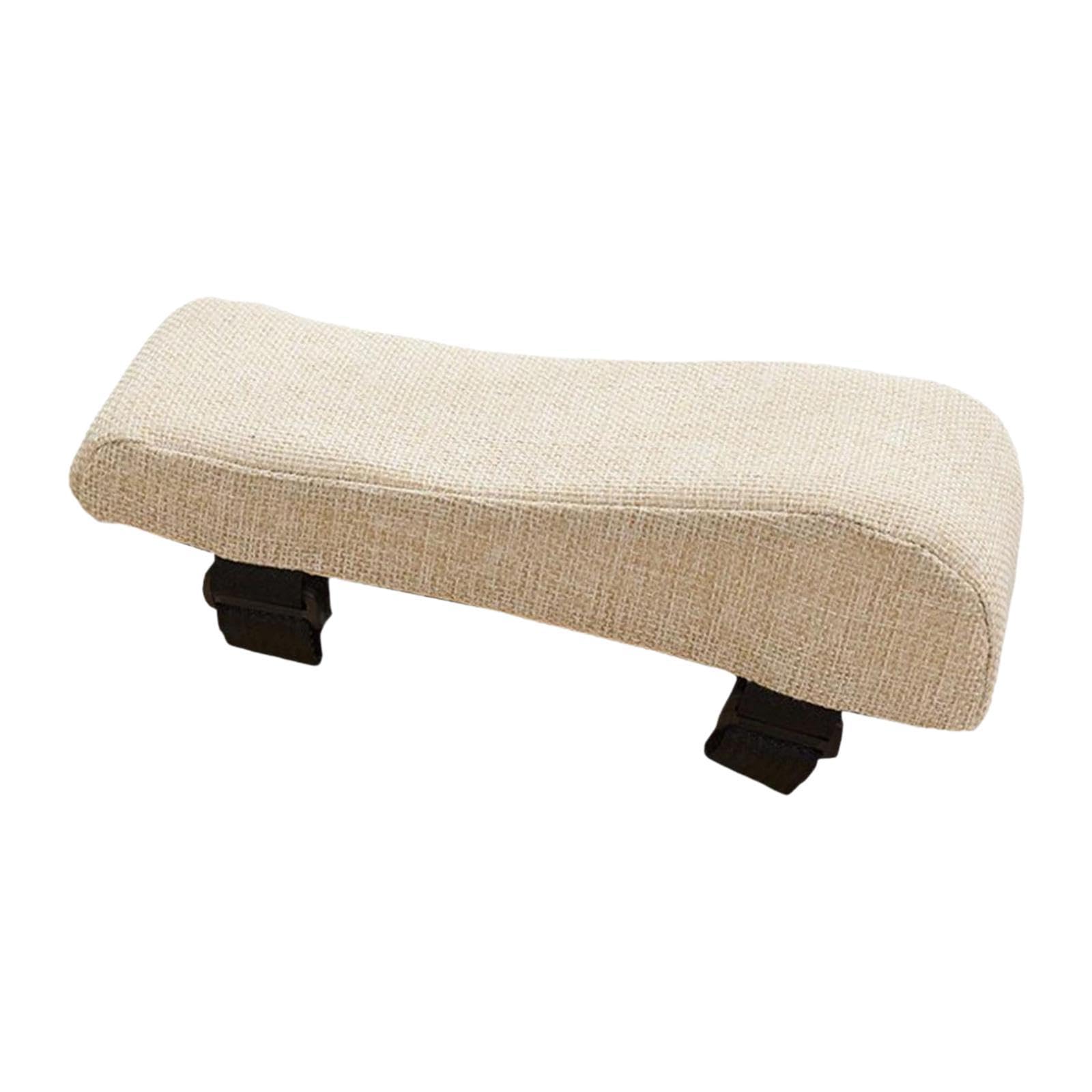 Coussin d'accoudoir de chaise ergonomique beige en mousse haute densité