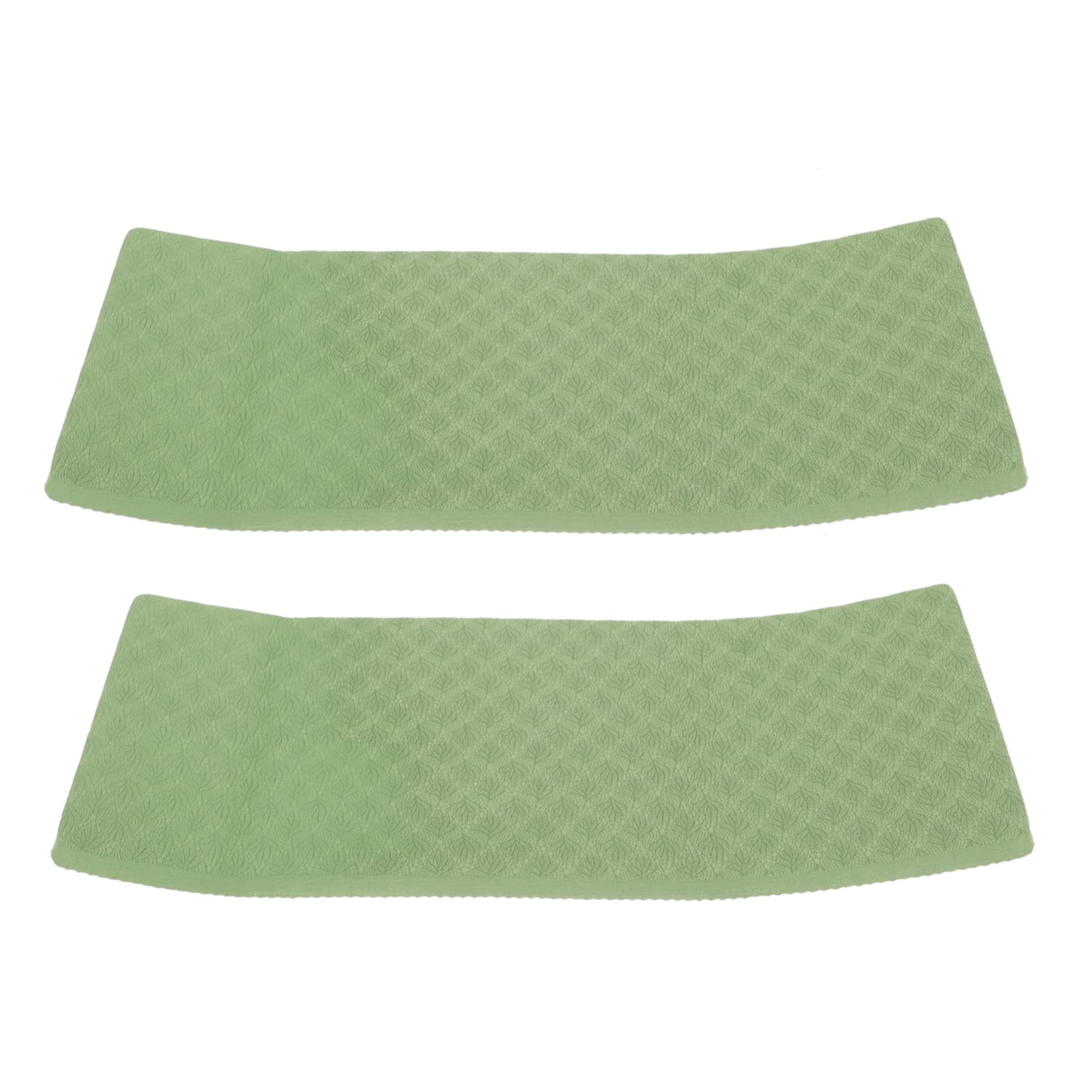 TOYANDONA 1pair Thick Yoga Mat Pads Extra Dense Non-slip Kneeling Pad Washable Exercise Floor Mats for Yoga