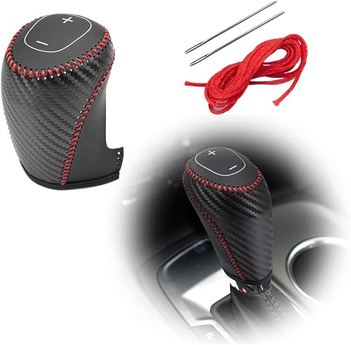 Miniatura 5 de Funda protectora de piel auténtica automática para palanca de cambios para Chevrolet Equinox Malibu Chevy Accesorios (B2)