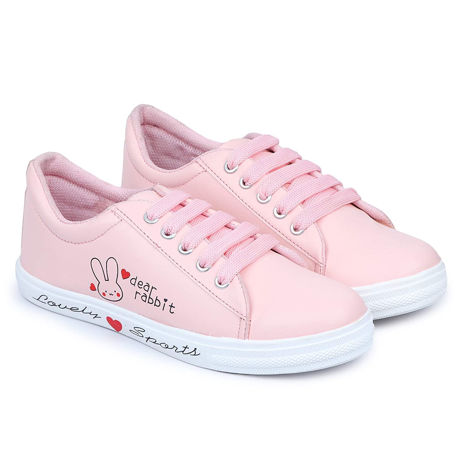 Denill (Rabbit Casual Sneaker Shoes (Pink, Numeric_4) (B0BSVBKTW8) Amazon Price History, Amazon Price Tracker