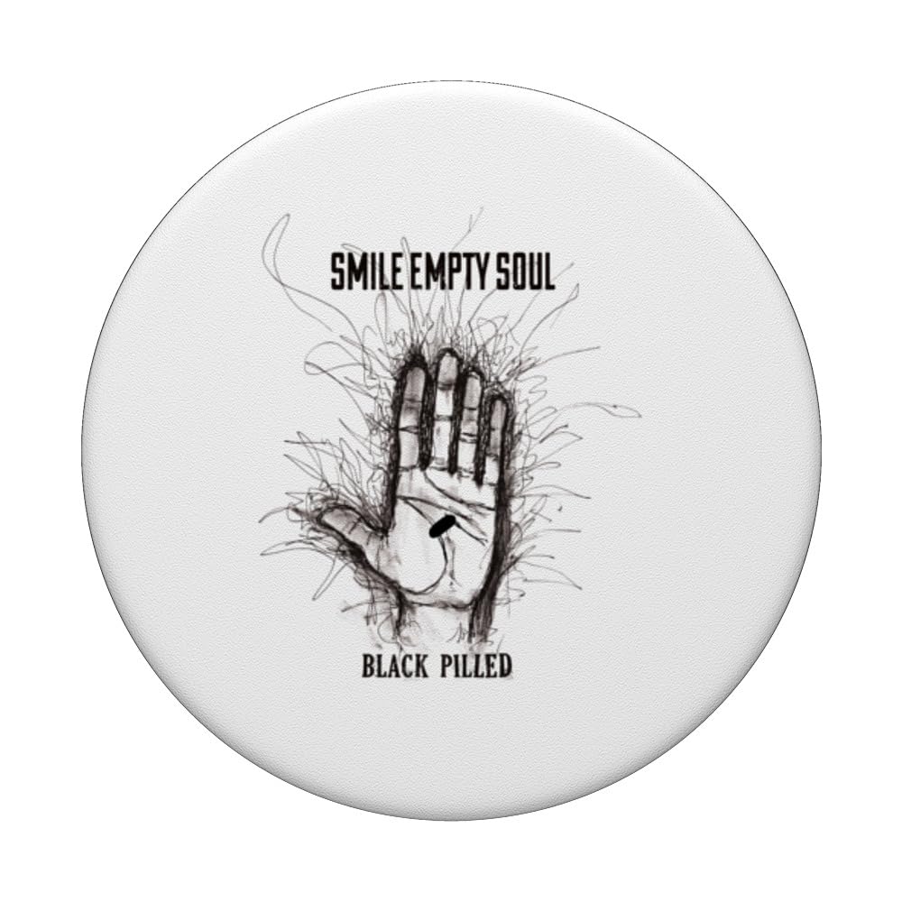 Smile Empty Soul - Black Pilled PopSockets Swappable PopGrip - Image 3