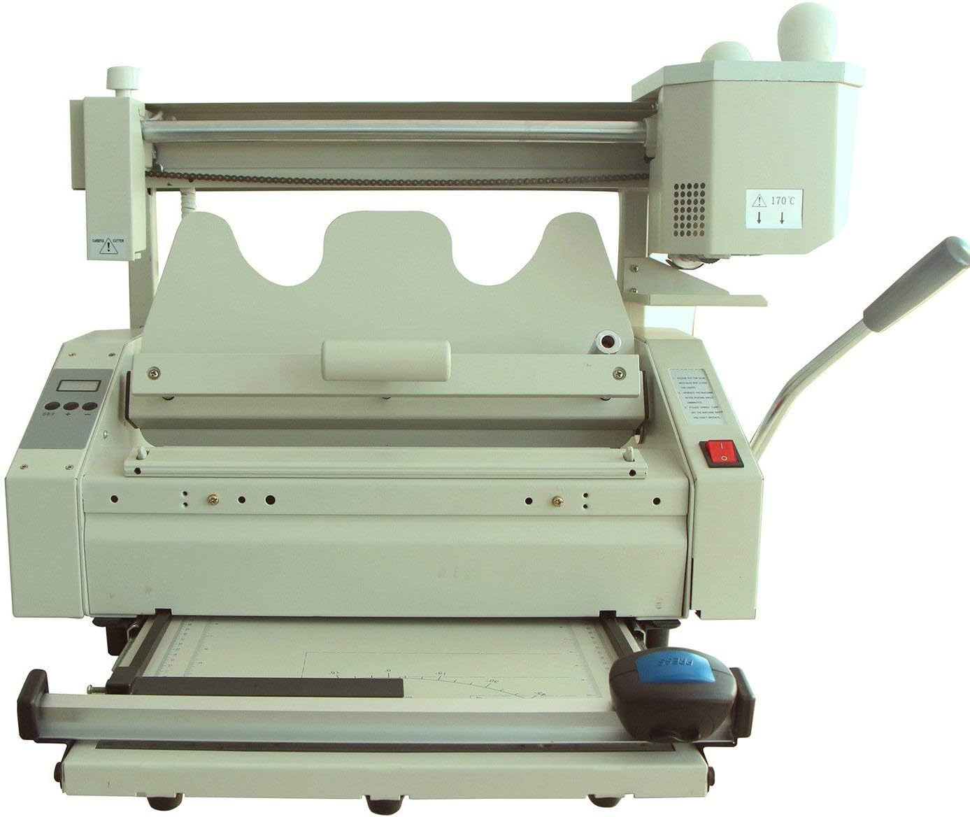 Manul Durable Wireless Glue Binder 4 in 1 Multifunction Hot Melt Glue Desktop Binding Machine Library Studio Printing and Publishing Enterprises to Bind Books Albums Notebook