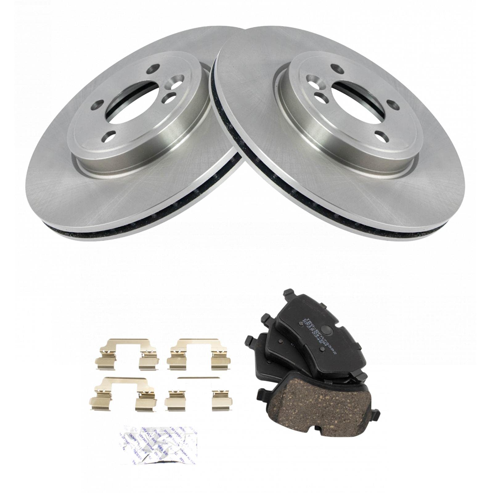 Amazon.co.jp: フロントディスクブレーキローター&セラミックパッド