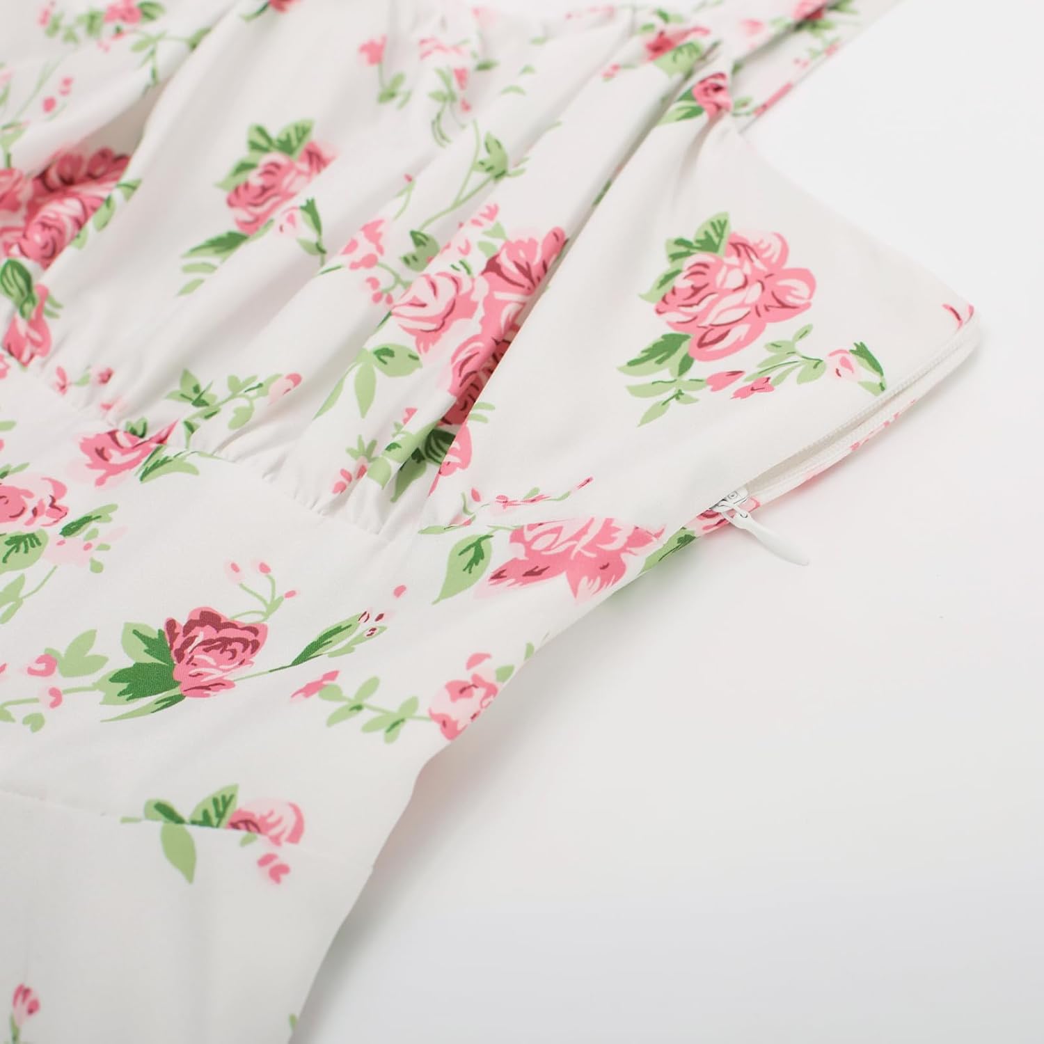 Belle Poque Vintage Floral Dress for Women 2026 Summer A-line Sleeveless Flowy Midi Elegant Wedding Guest Cocktail Dress - Image 4